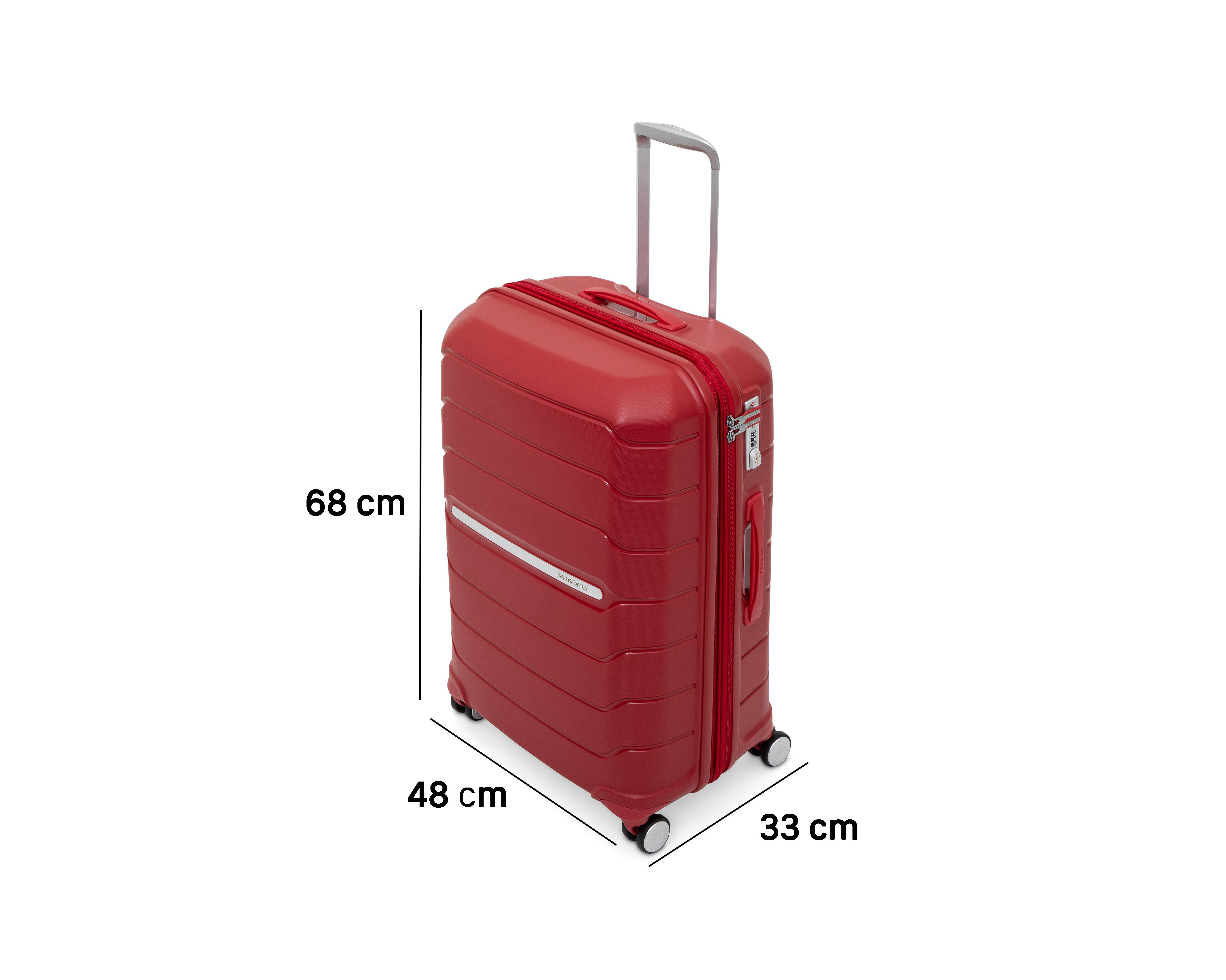 Foto 9 pulgar | Maleta con Ruedas Samsonite Octolite 25" Rojo