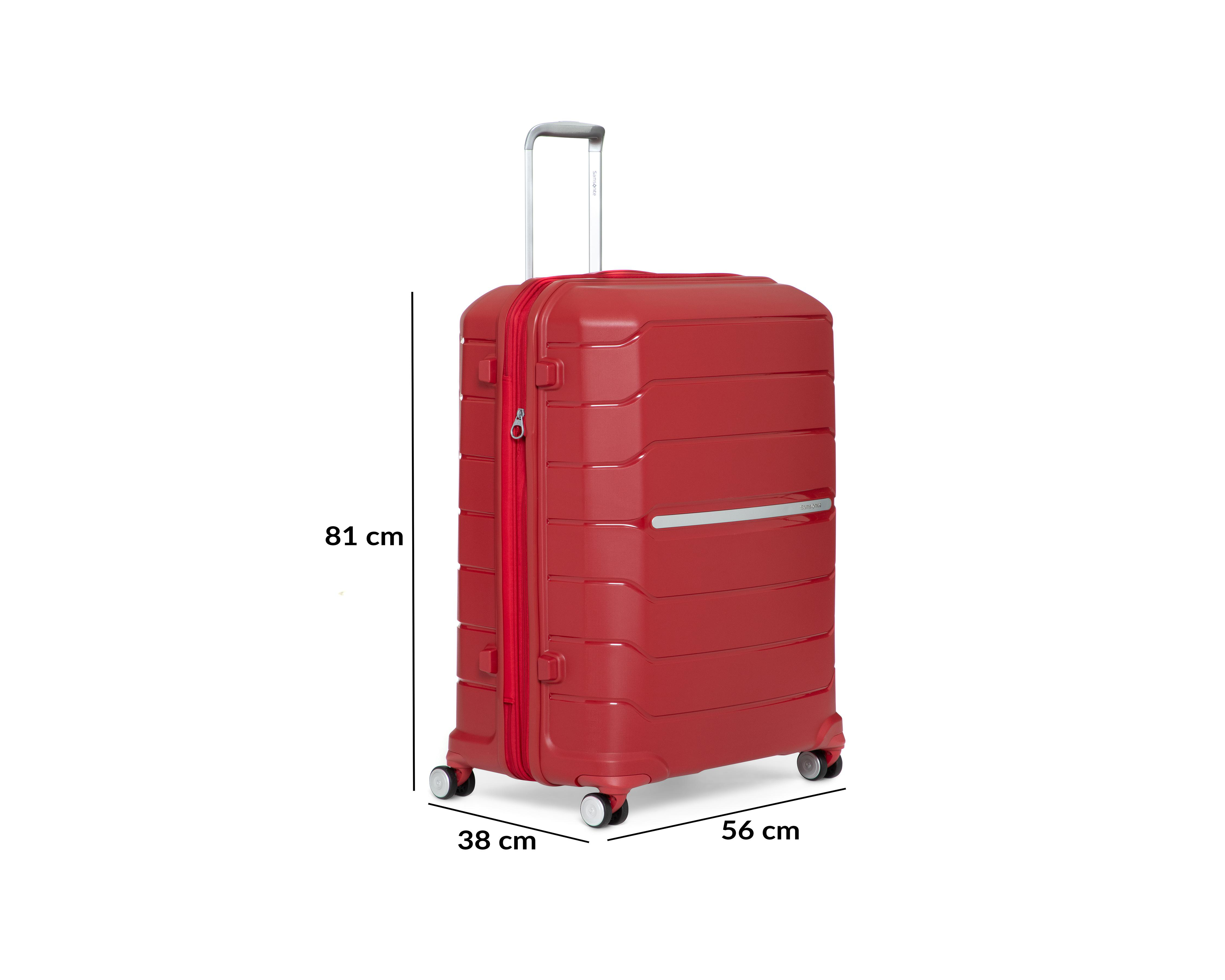 Foto 9 pulgar | Maleta con Ruedas Samsonite Octolite 32" Rojo