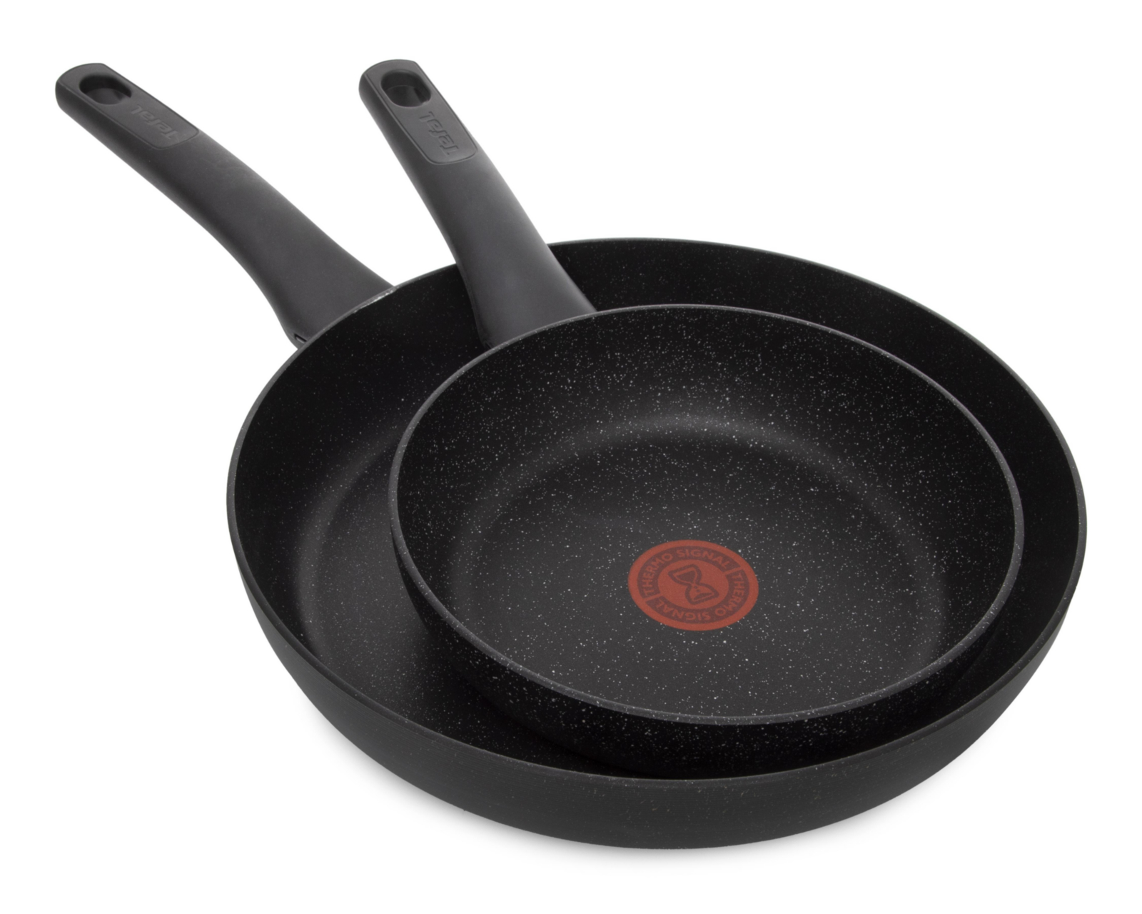 Juego de Sartenes T-Fal Black Stone 2 Piezas