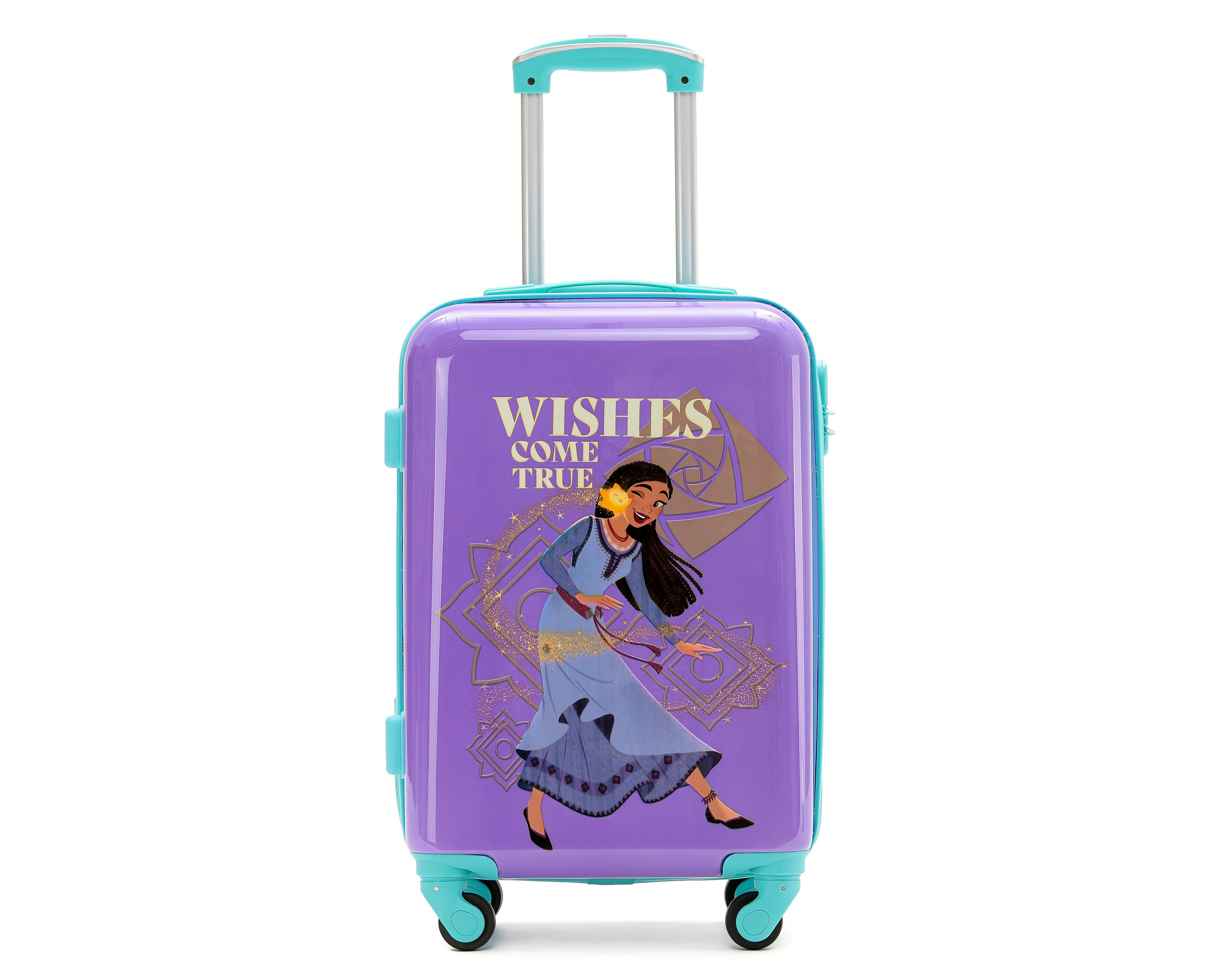 Maleta con Ruedas Disney Asha 20" Morado