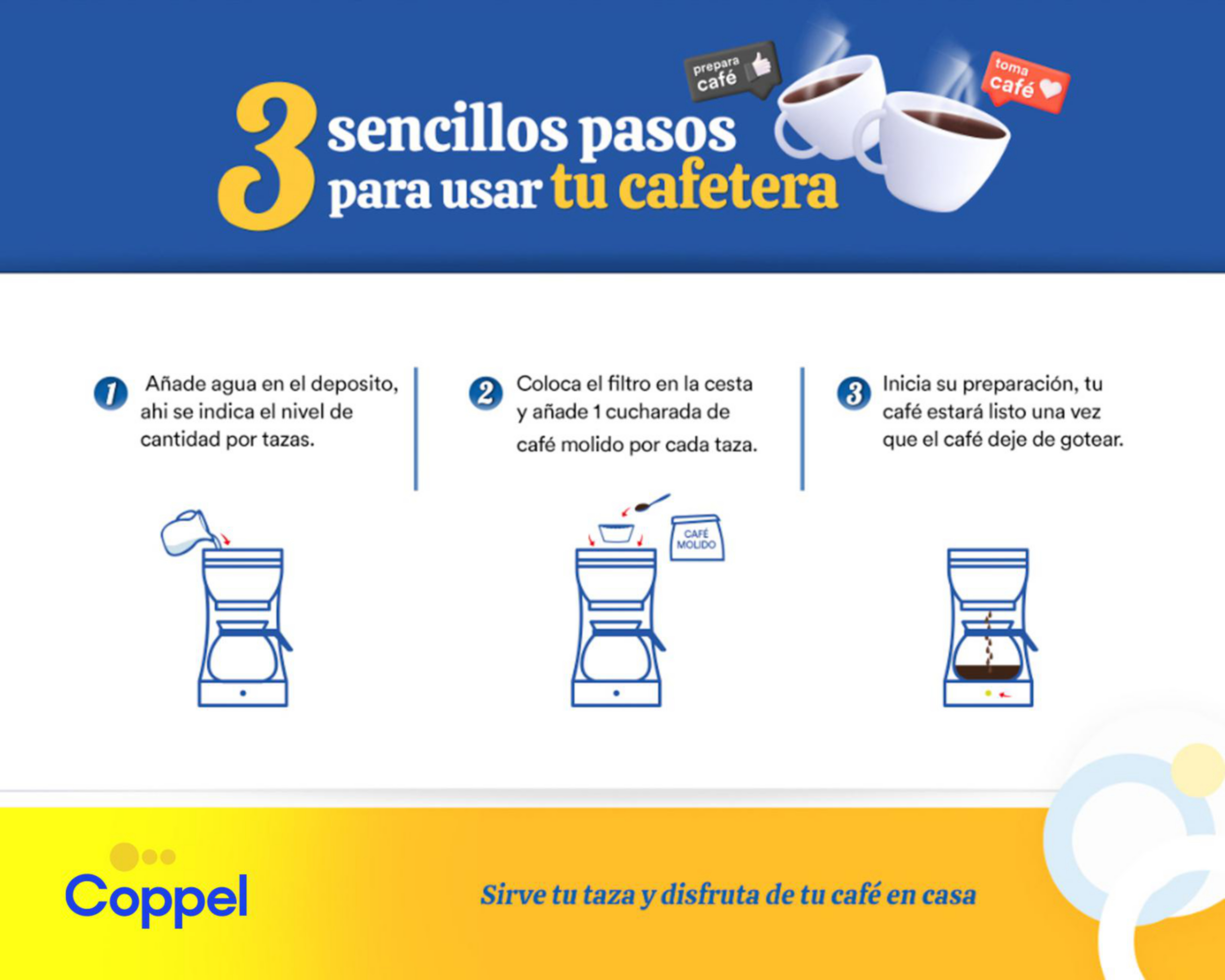 Foto 5 | Cafetera Record 8 Tazas