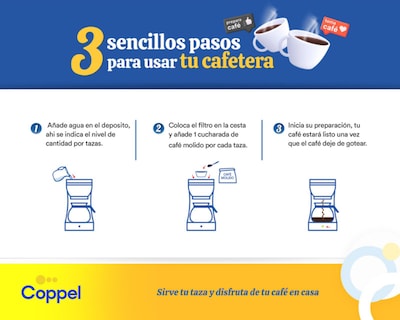Foto 5 | Cafetera Record 8 Tazas