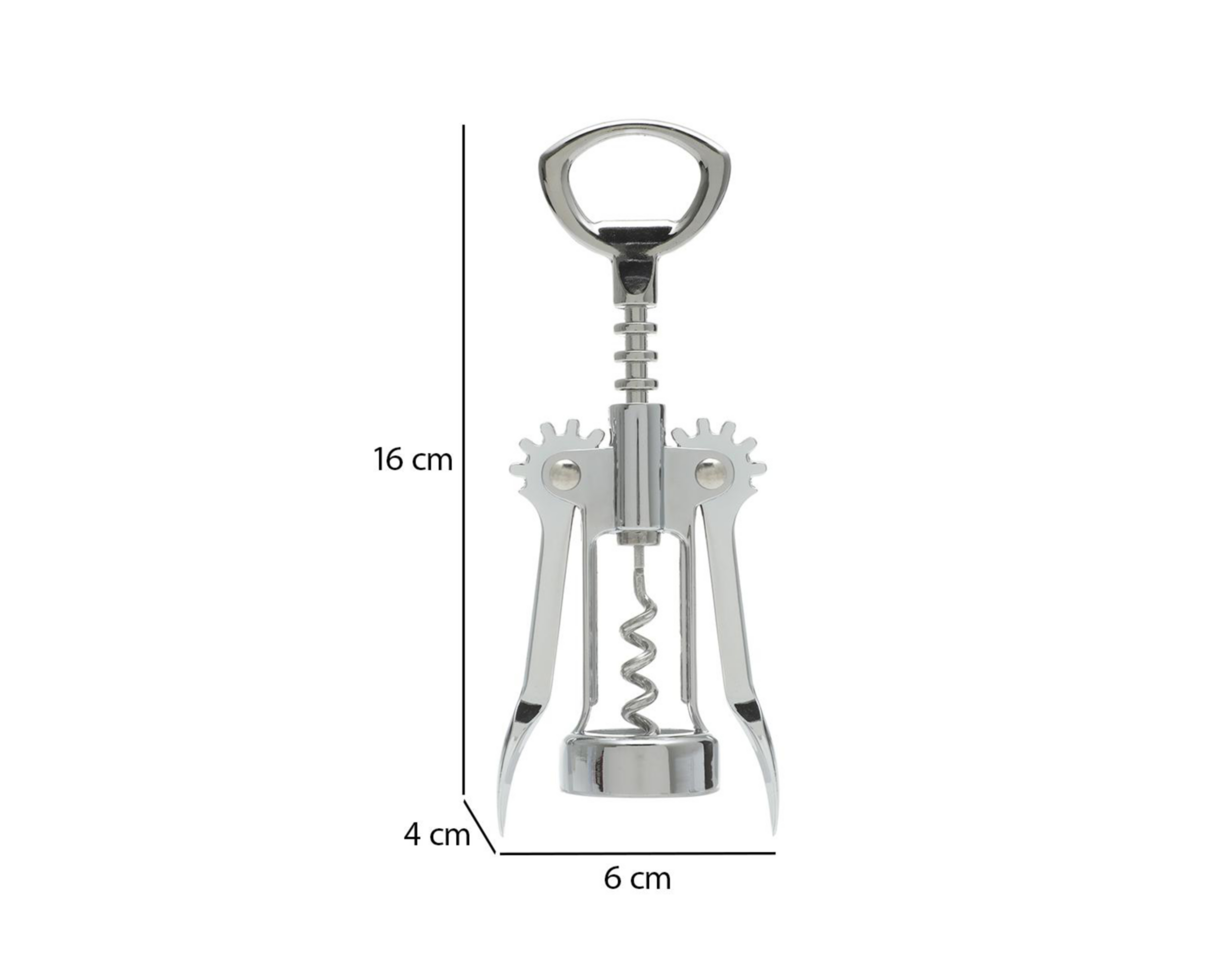 Foto 5 | Sacacorchos de Alas Ekco de Acero Inoxidable