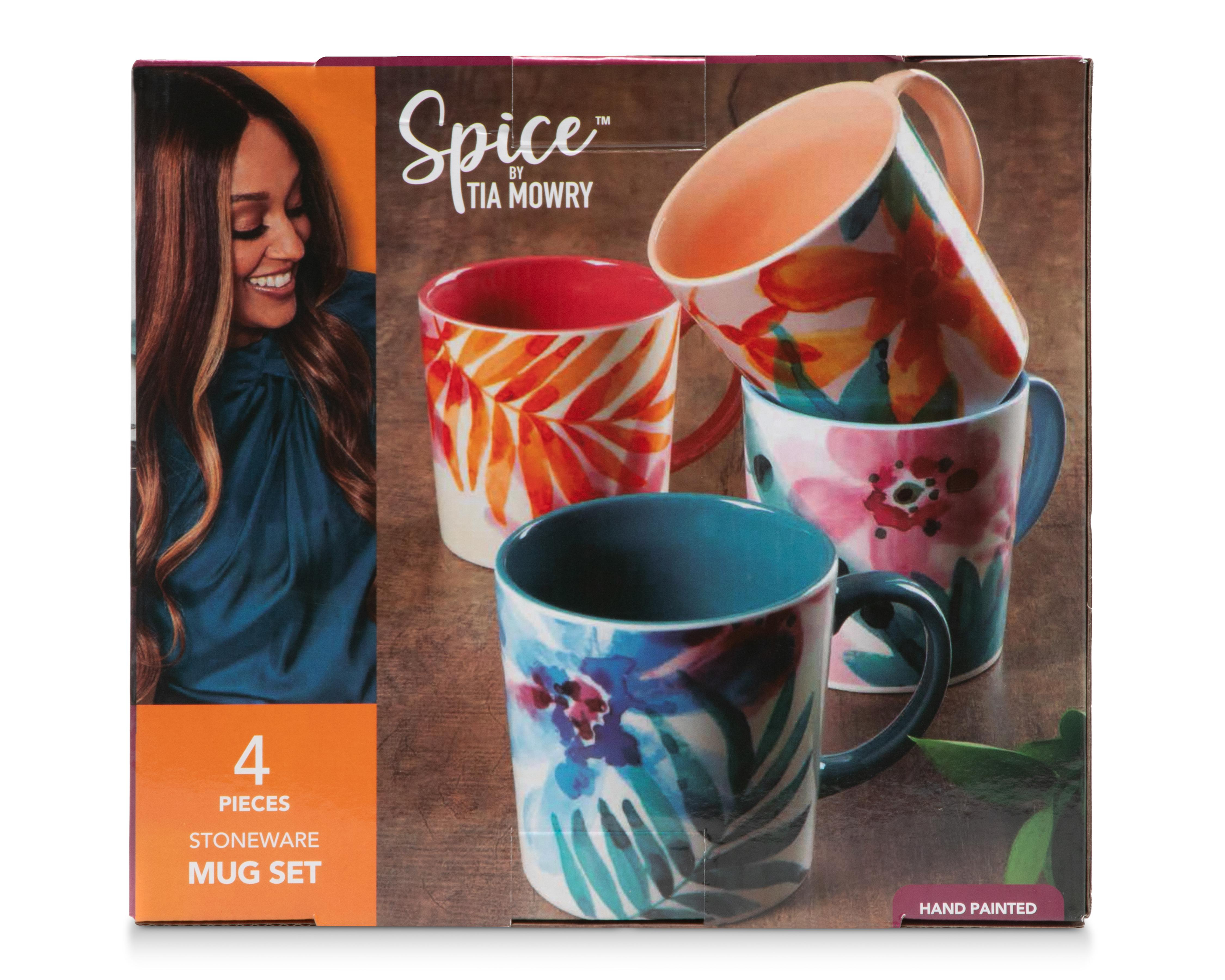 Foto 5 pulgar | Taza de Cerámica Spice By Tia Mowry 4 Piezas