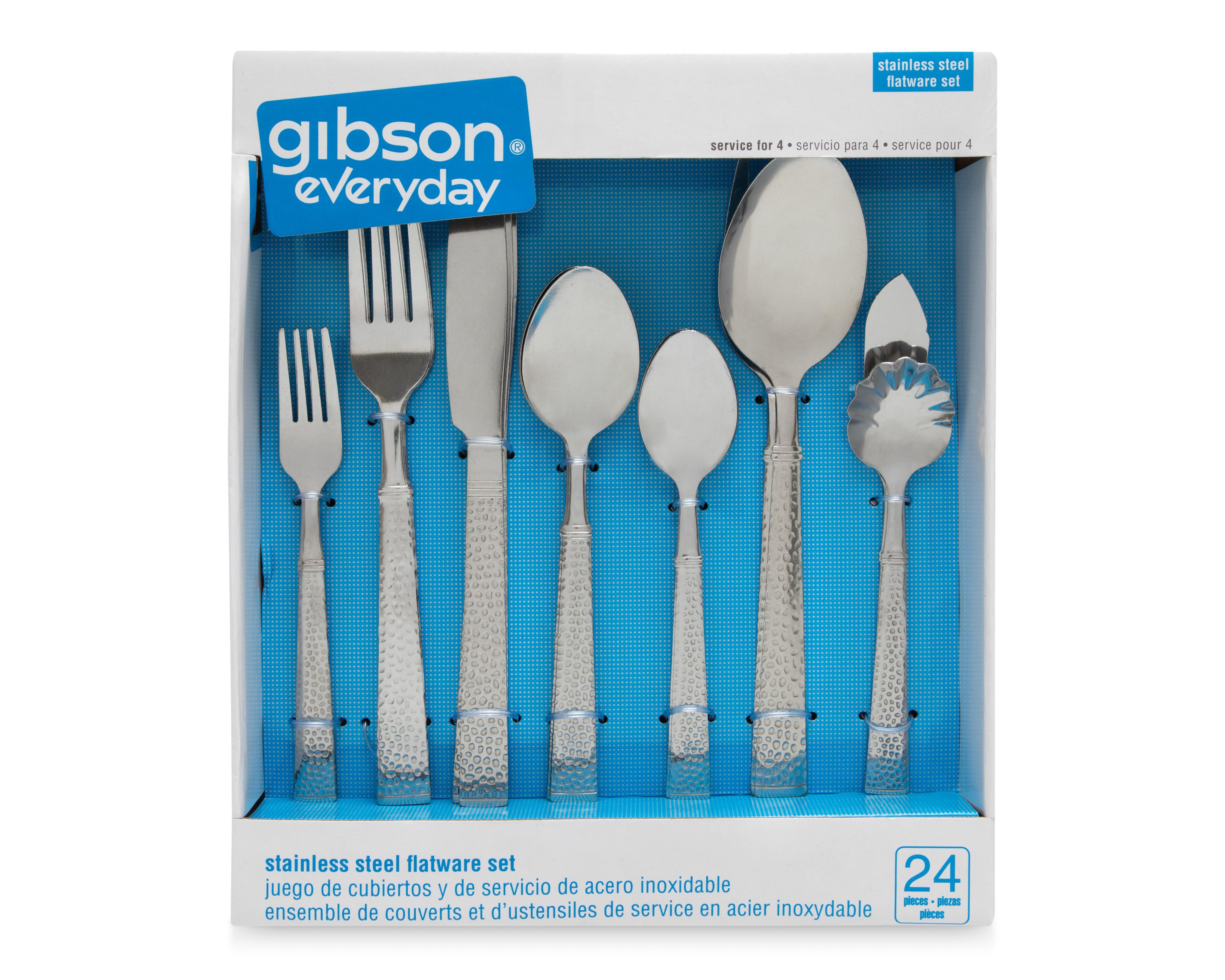 Foto 5 | Juego de Cubiertos Gibson Everyday 24 Piezas