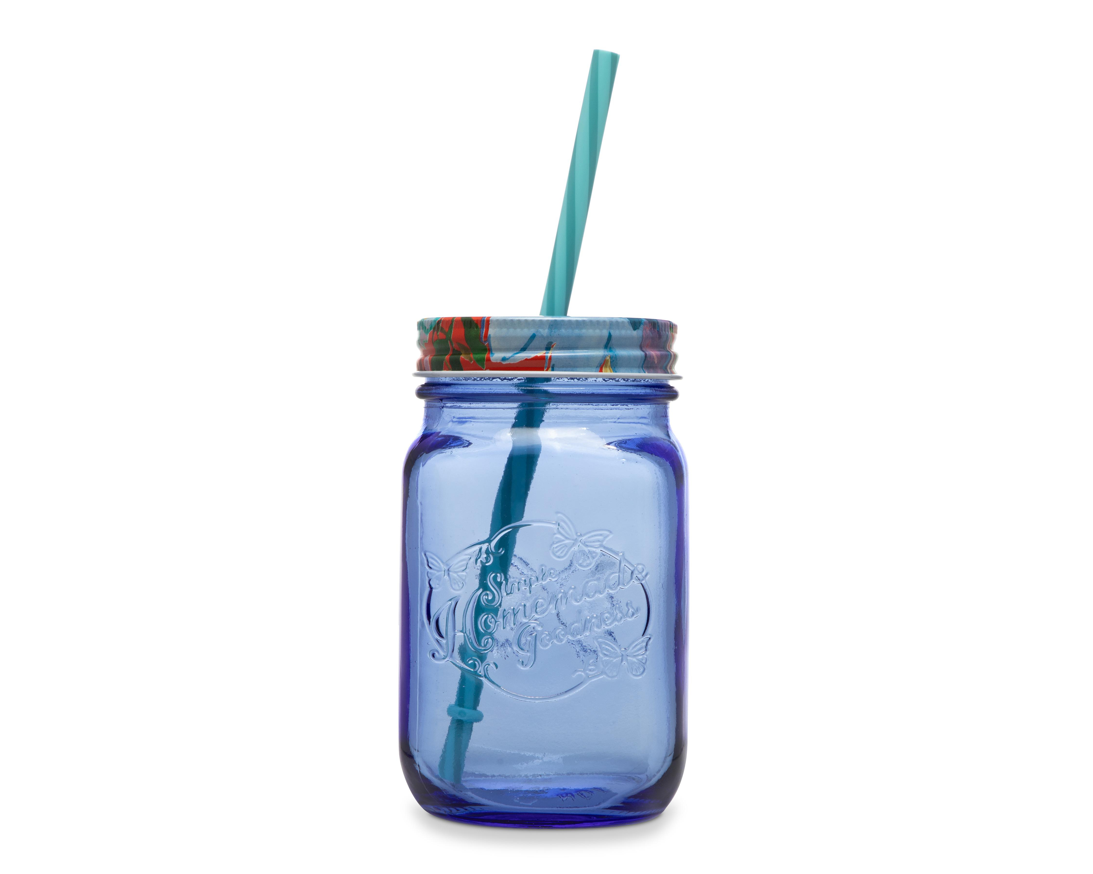 Foto 2 pulgar | Mason Jars The Pioneer Woman de Vidrio 473 ml