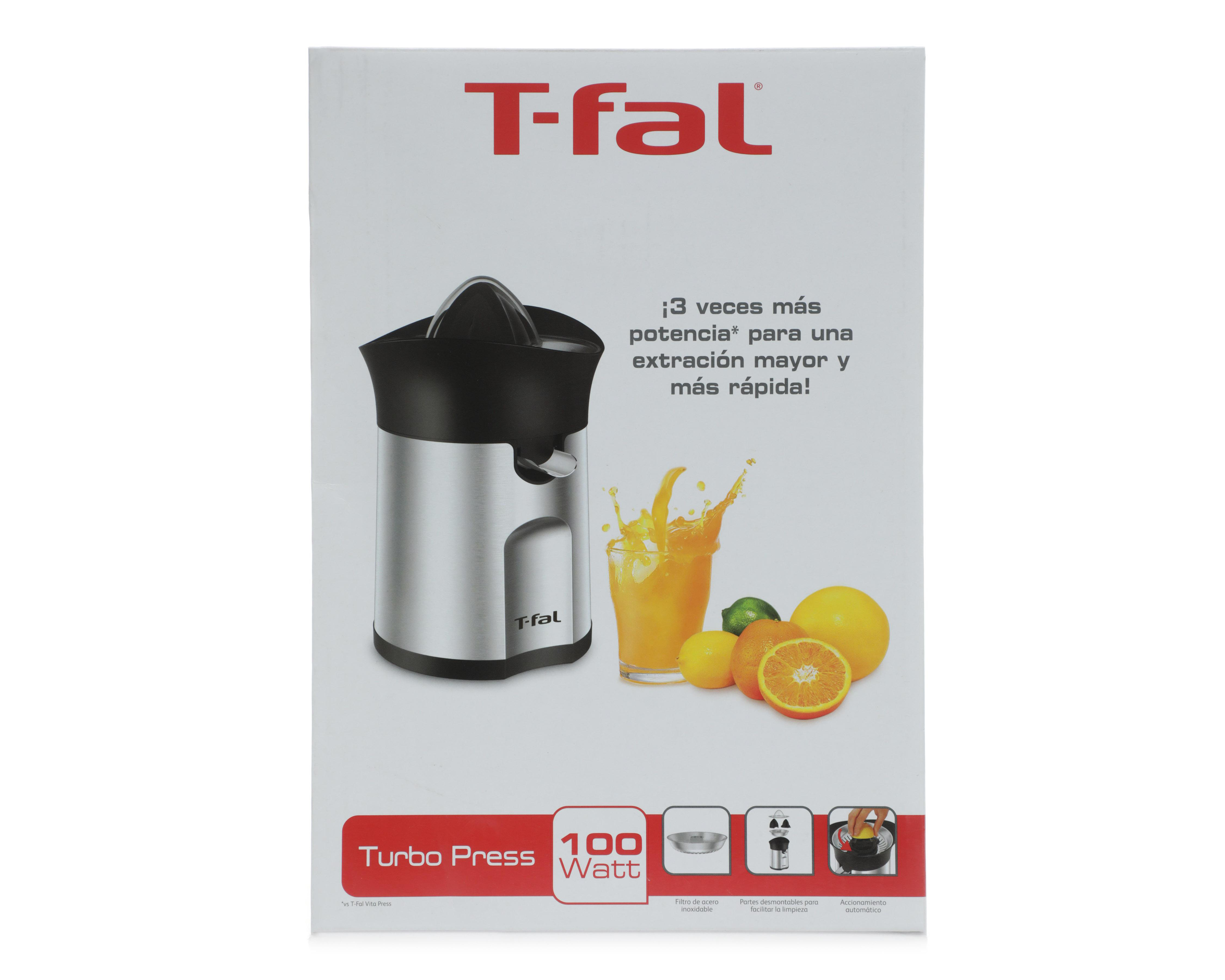 Foto 5 pulgar | Exprimidor de Jugo T-FAL ZP520DMX 100 W