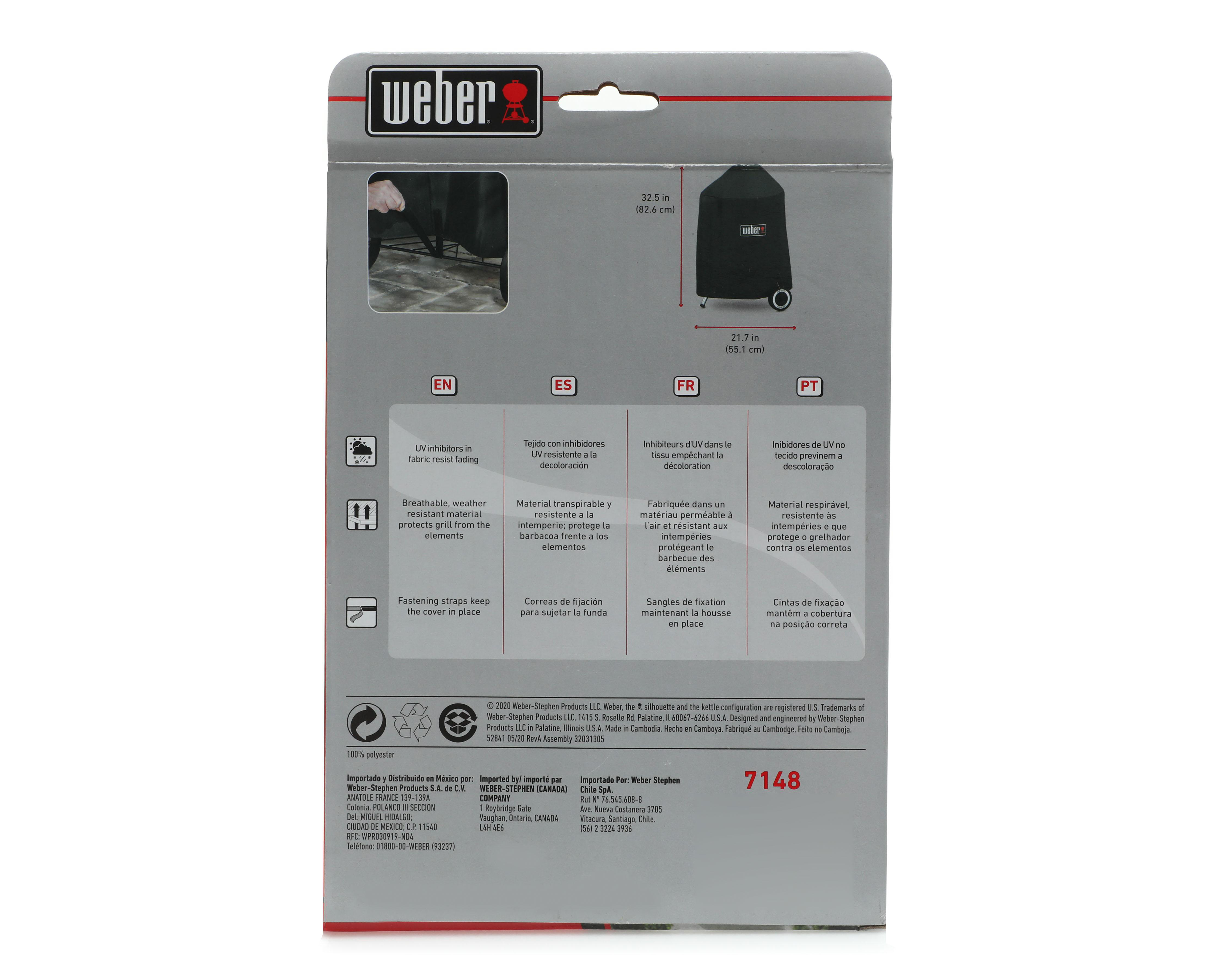 Foto 3 pulgar | Funda para Asador Weber con Correas