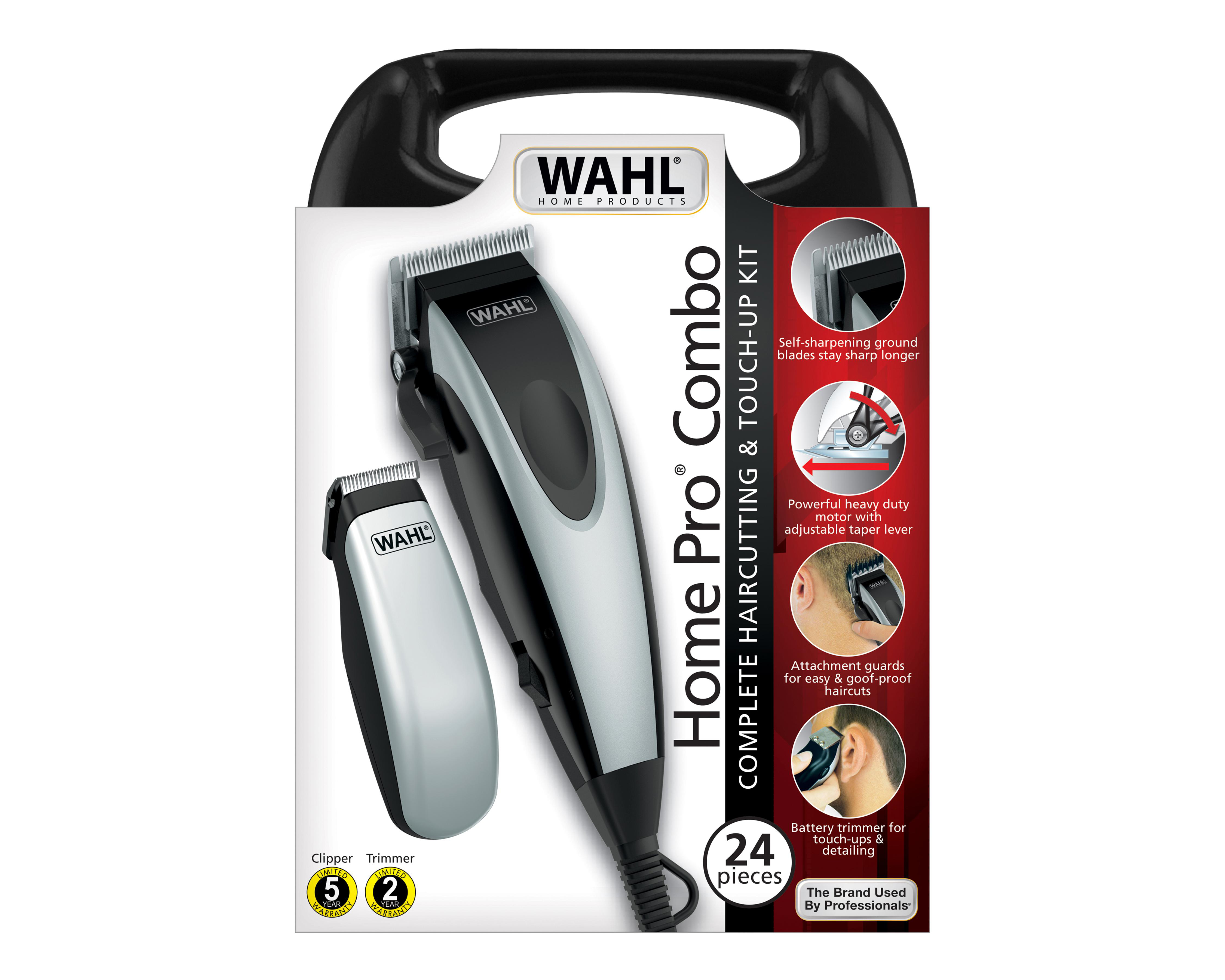 Foto 5 pulgar | Cortadora de Cabello Wahl Home Pro Combo 24 Piezas