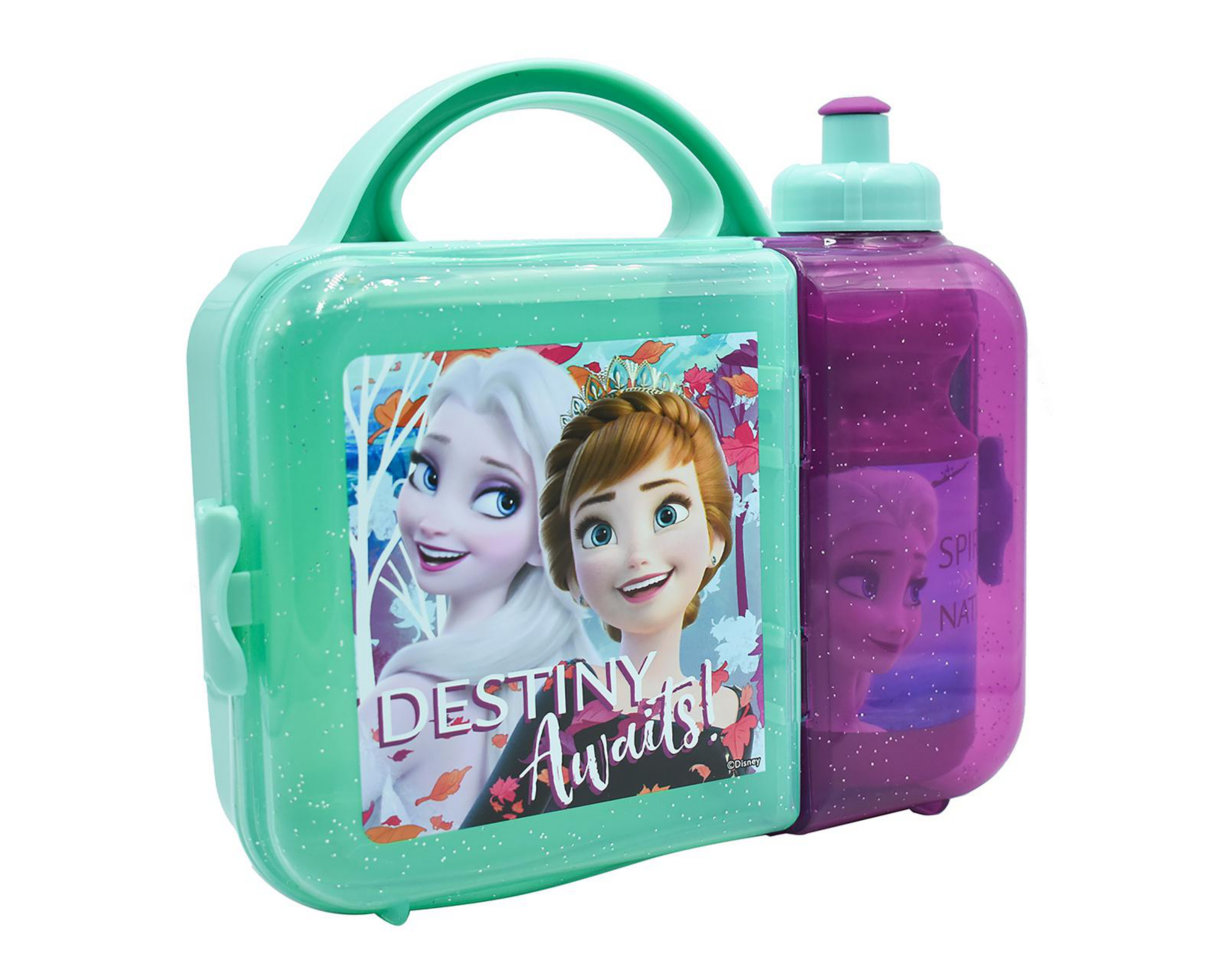 Foto 2 pulgar | Lonchera Infantil Fun Kids Frozen Morada