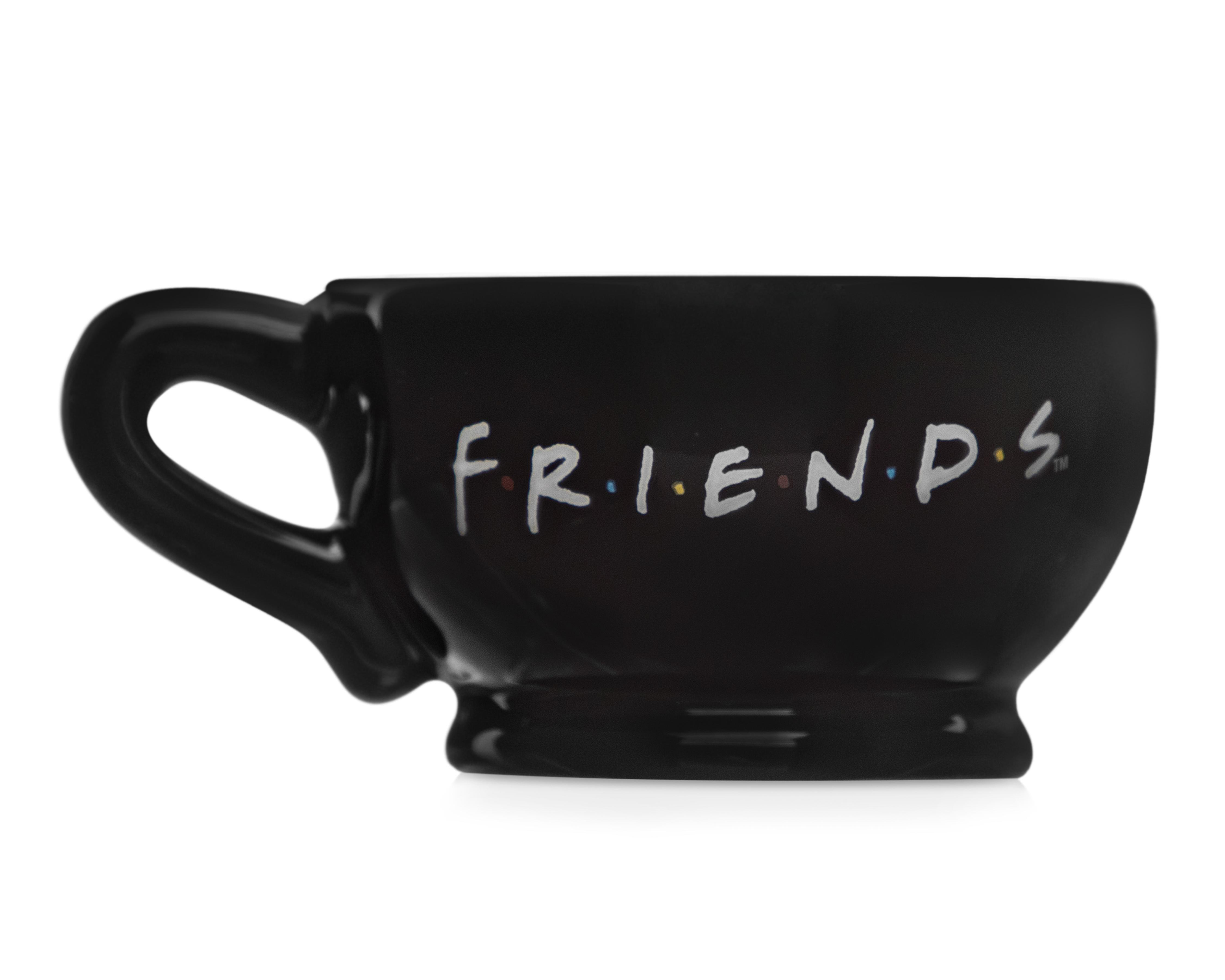 Foto 4 pulgar | Taza de Cerámica Friends 2 Piezas