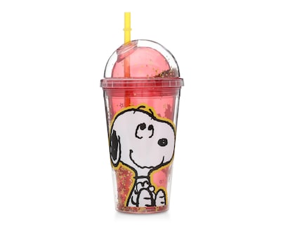 Foto 1 | Vaso con Tapadera Fun Kids Snoopy 500 ml