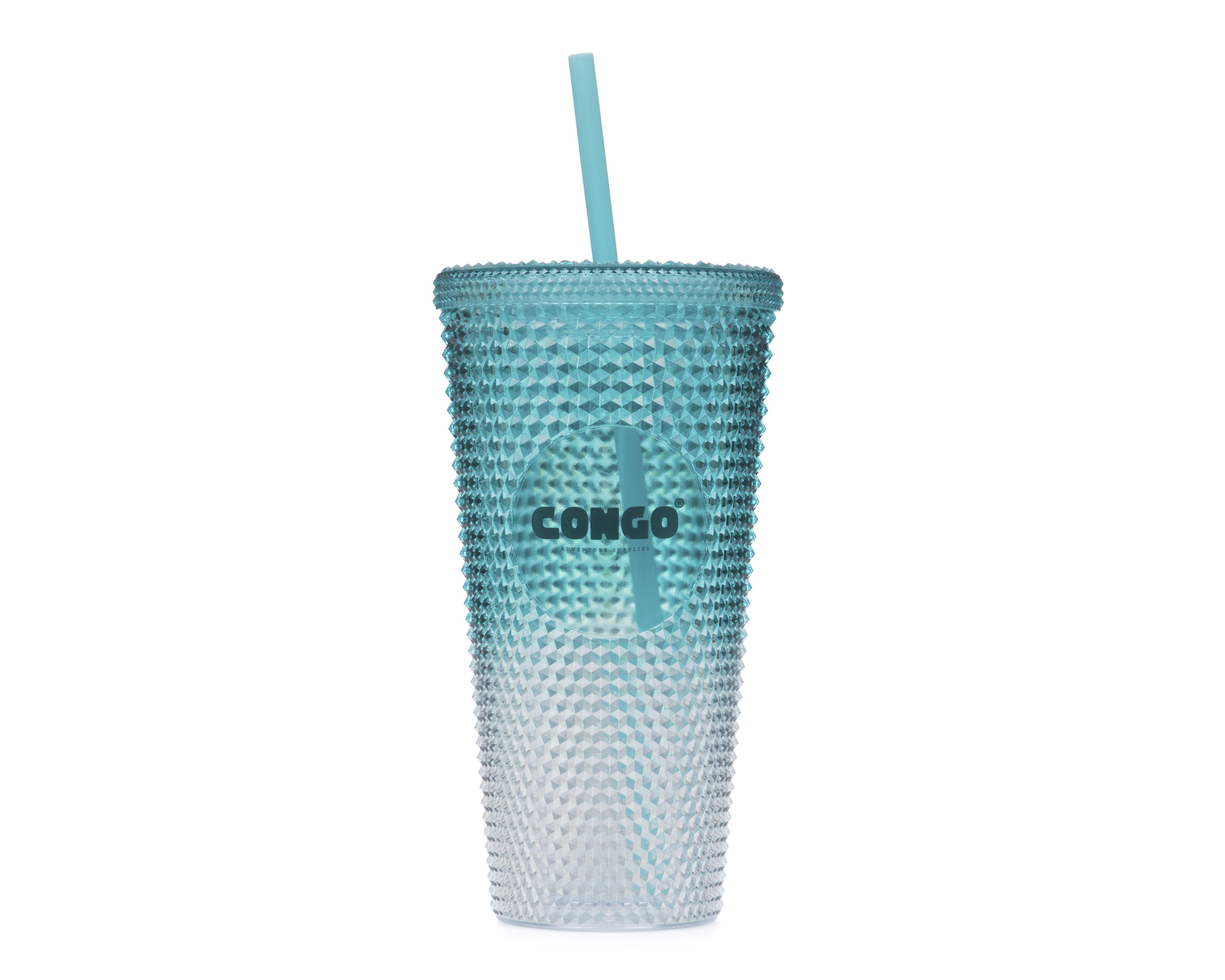 Vaso con Popote Congo