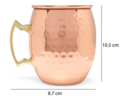 Foto 4 | Taza de Acero Inoxidable Starhaus 570 ml 2 Piezas