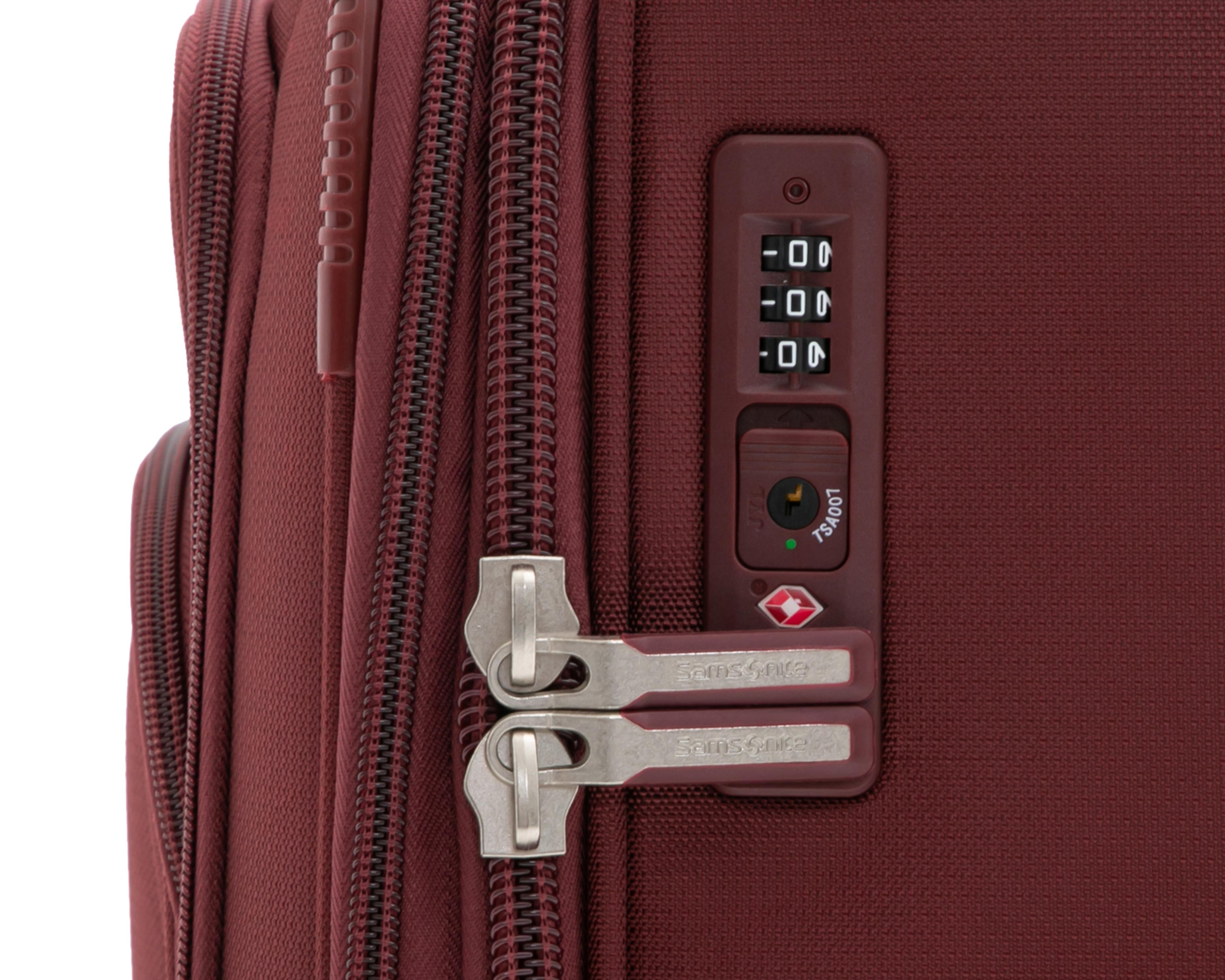 Foto 6 pulgar | Maleta con Ruedas Samsonite Kick-Air 28" Tinto