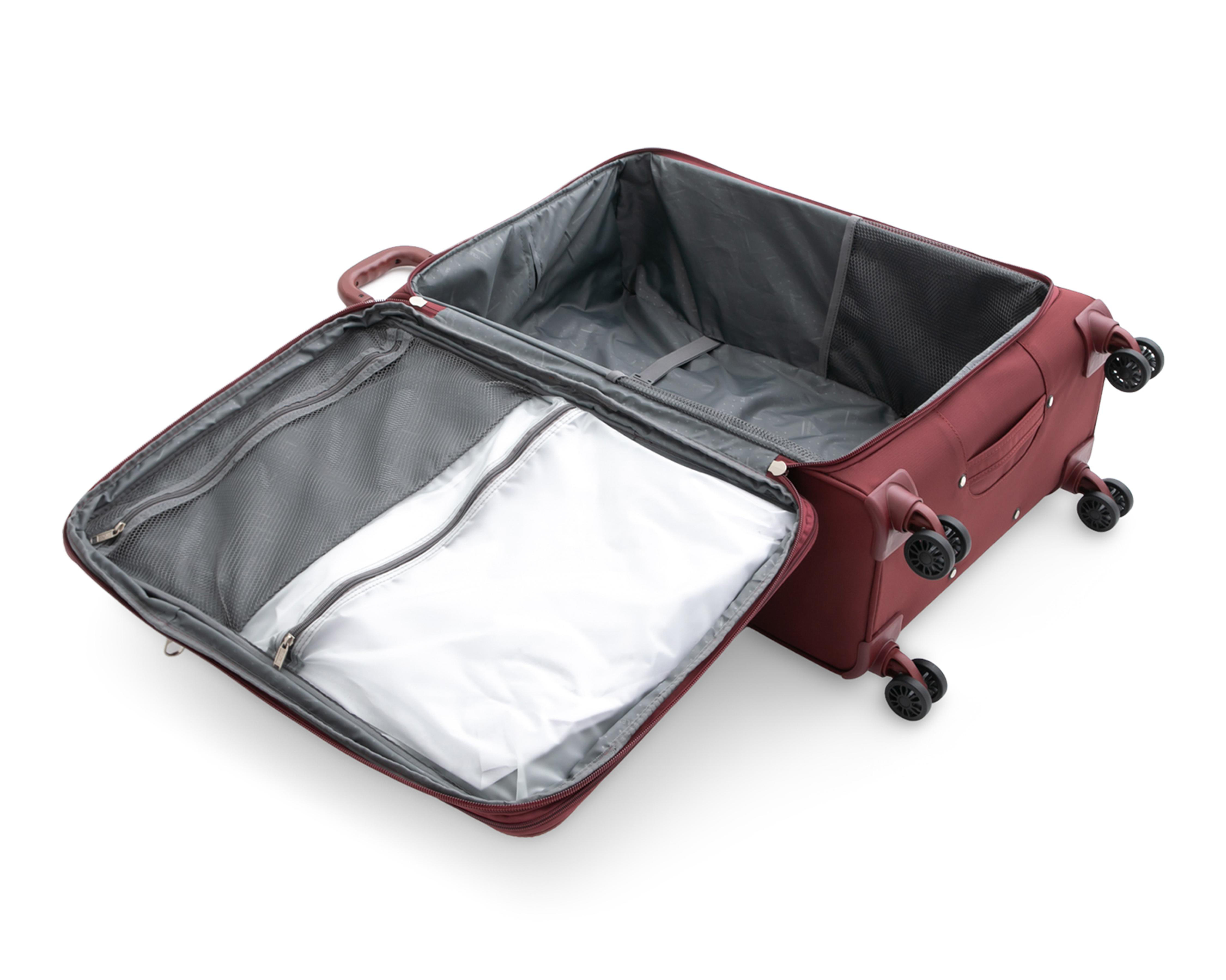 Foto 8 pulgar | Maleta con Ruedas Samsonite Kick-Air 28" Tinto