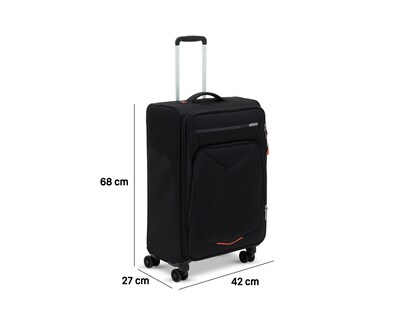 Foto 8 | Maleta American Travelers Summerfunk 24" Negra