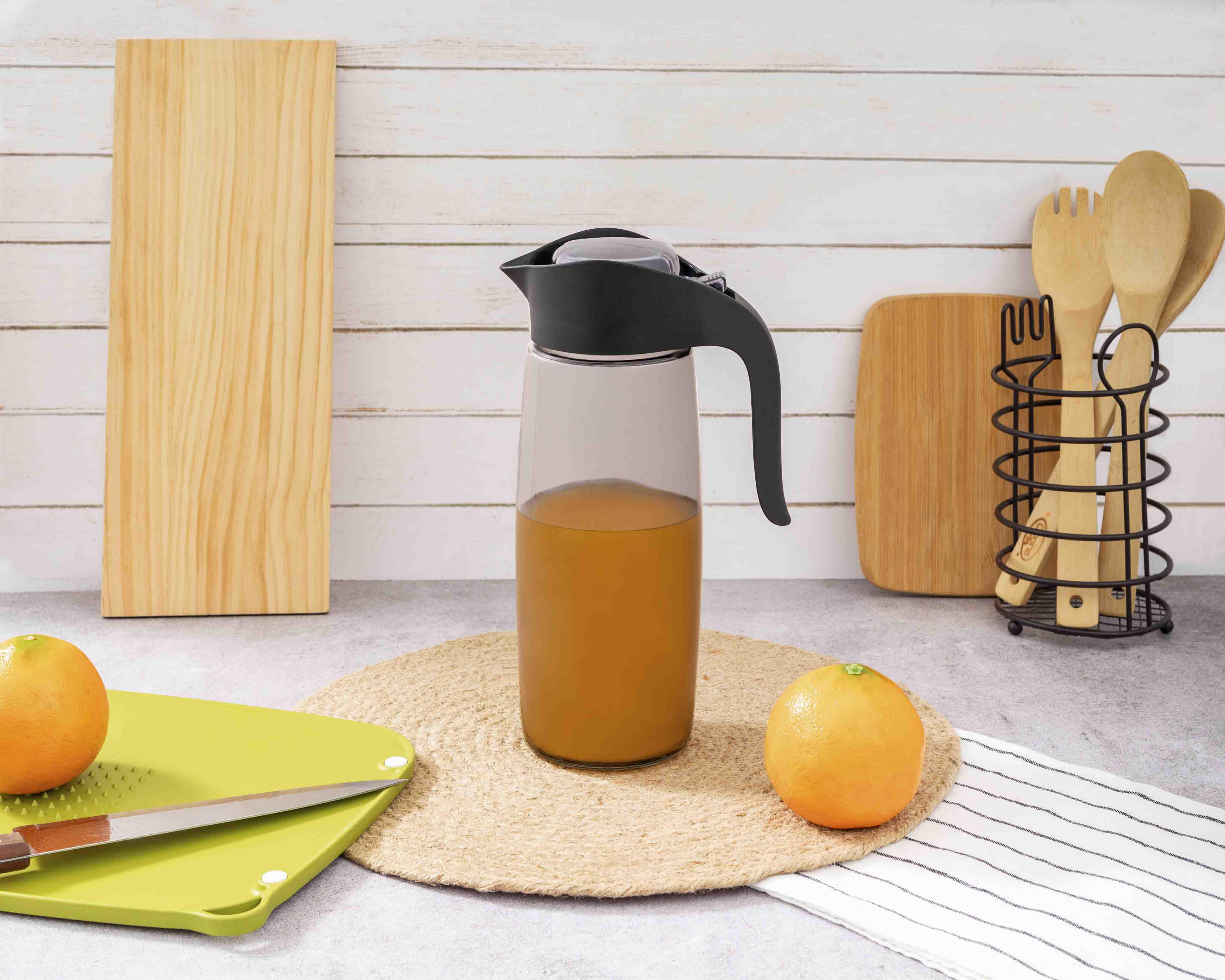 Foto 5 pulgar | Jarra de Vidrio Qlux Ideas 1.6 L
