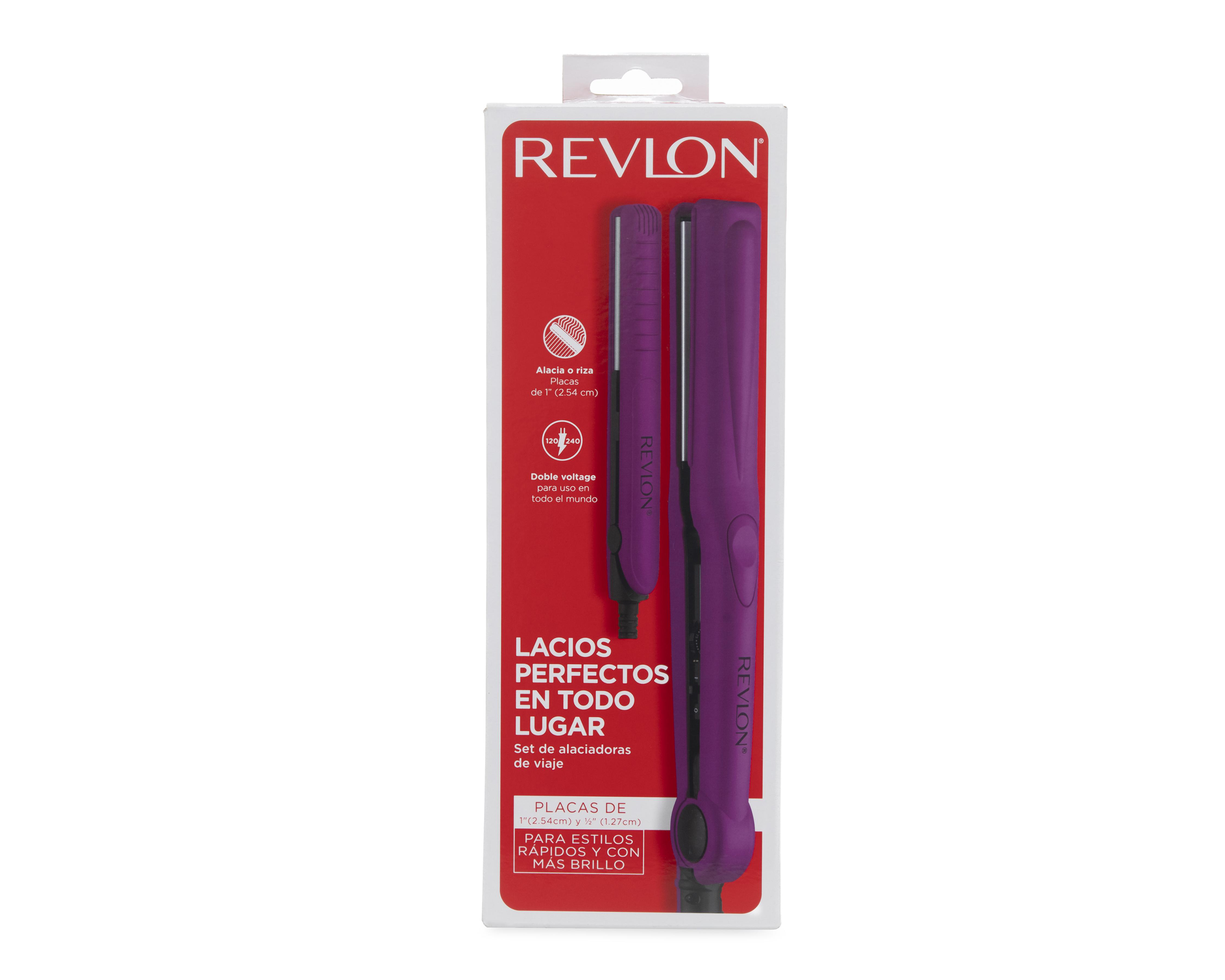 Foto 7 pulgar | Combo de Alaciadora Revlon Cerámica