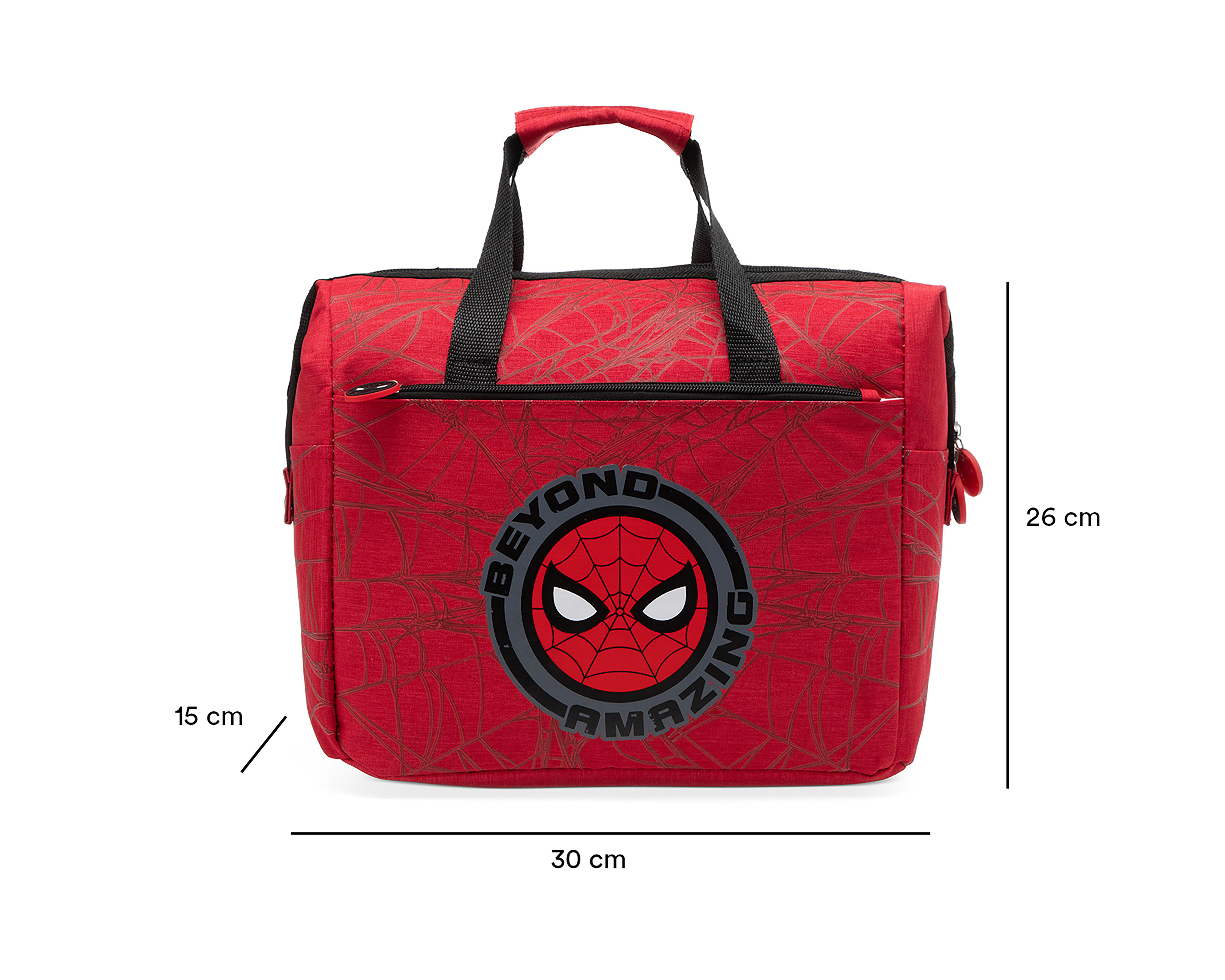 Foto 6 pulgar | Lonchera Infantil Fun Kids Spider-Man Roja