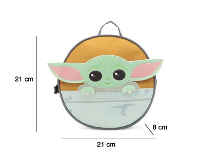 Foto 6 | Lonchera Infantil Fun Kids Grogu Gris