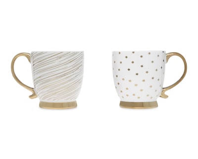 Foto 1 | Taza de Porcelana Gibson Home 493 ml 2 Piezas