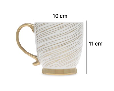 Foto 6 | Taza de Porcelana Gibson Home 493 ml 2 Piezas
