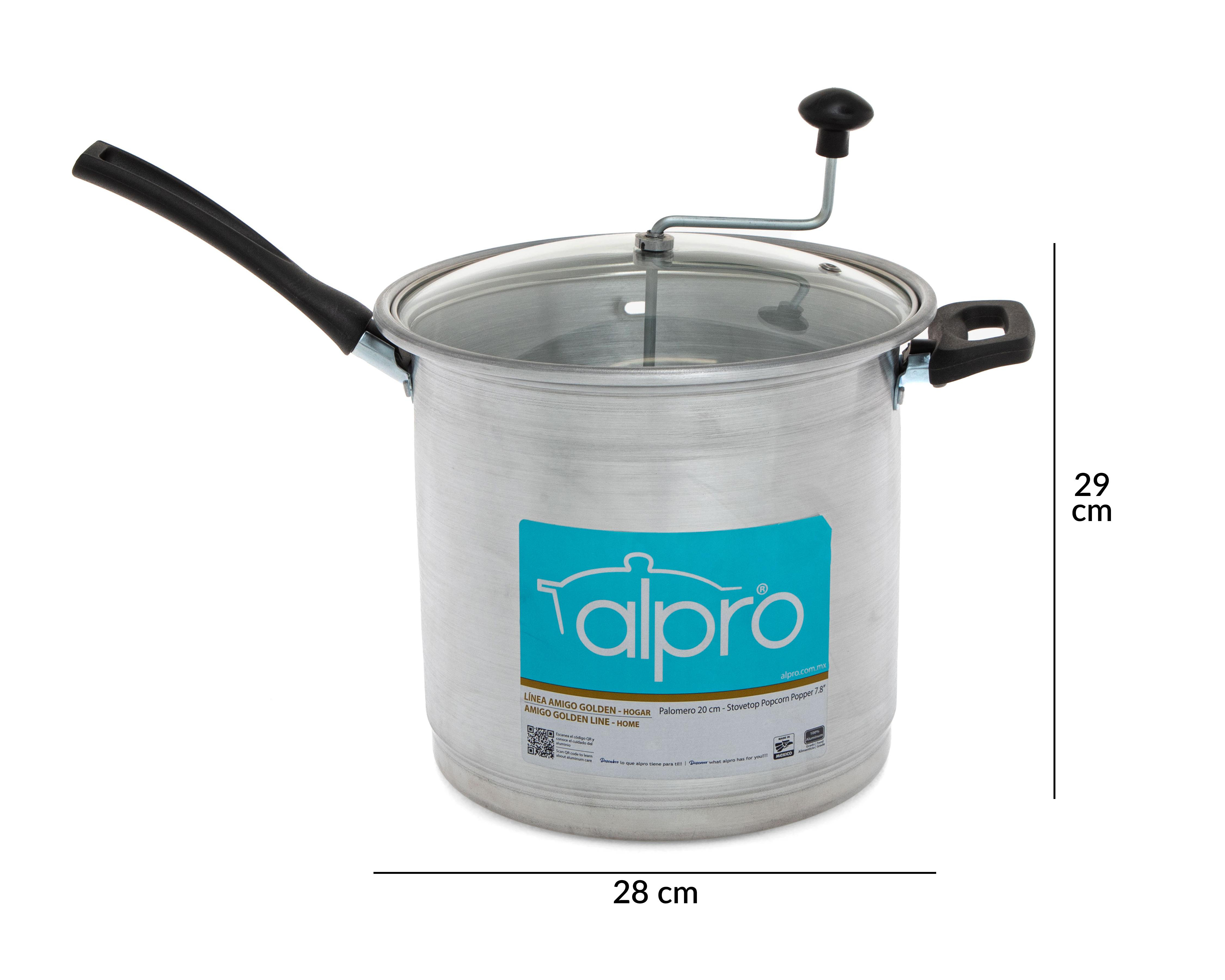 Foto 5 | Olla Palomera Alpro 104 20 CM 6.28 l de Aluminio