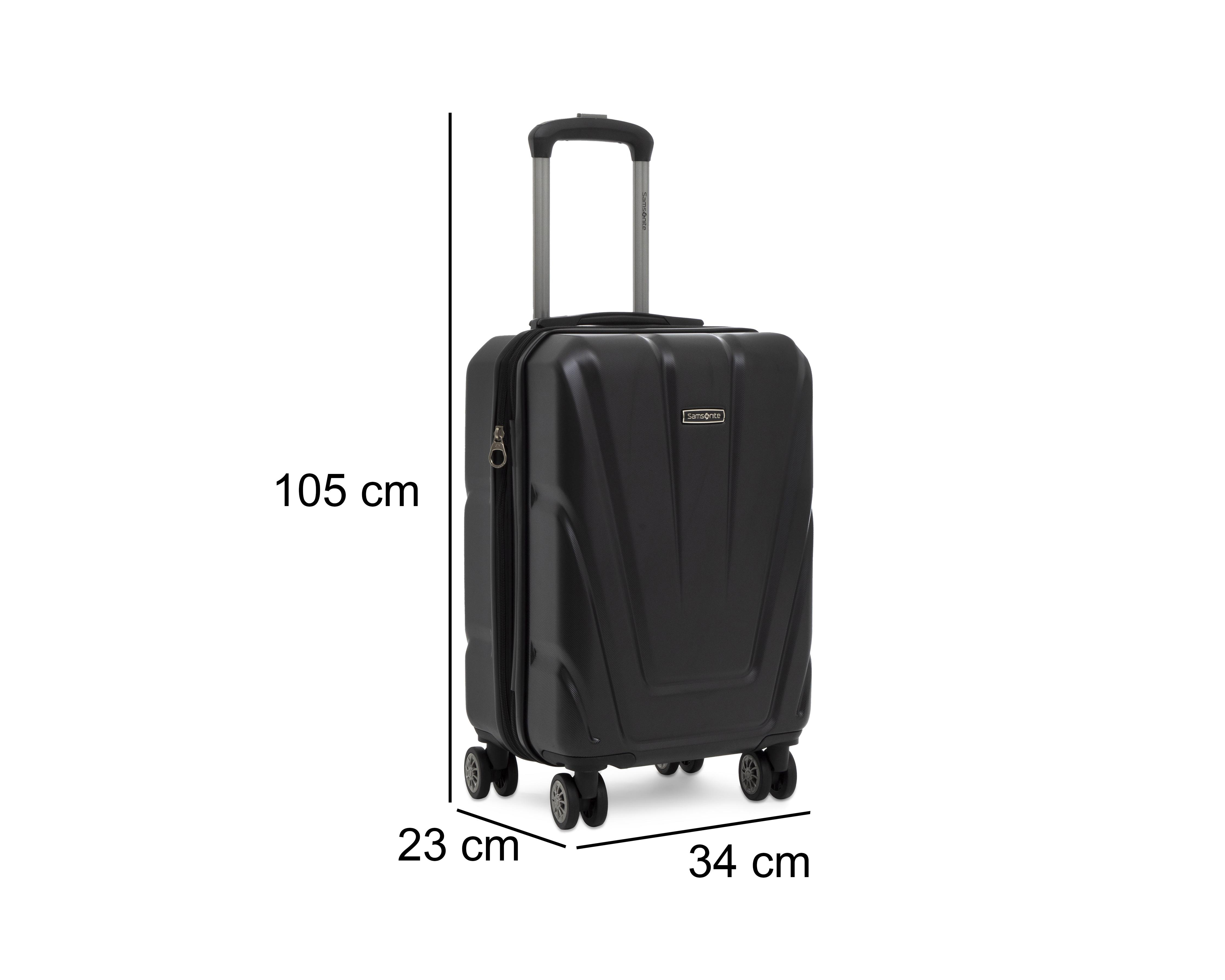 Foto 9 pulgar | Maleta Vertical Samsonite Vegas 20" Negra