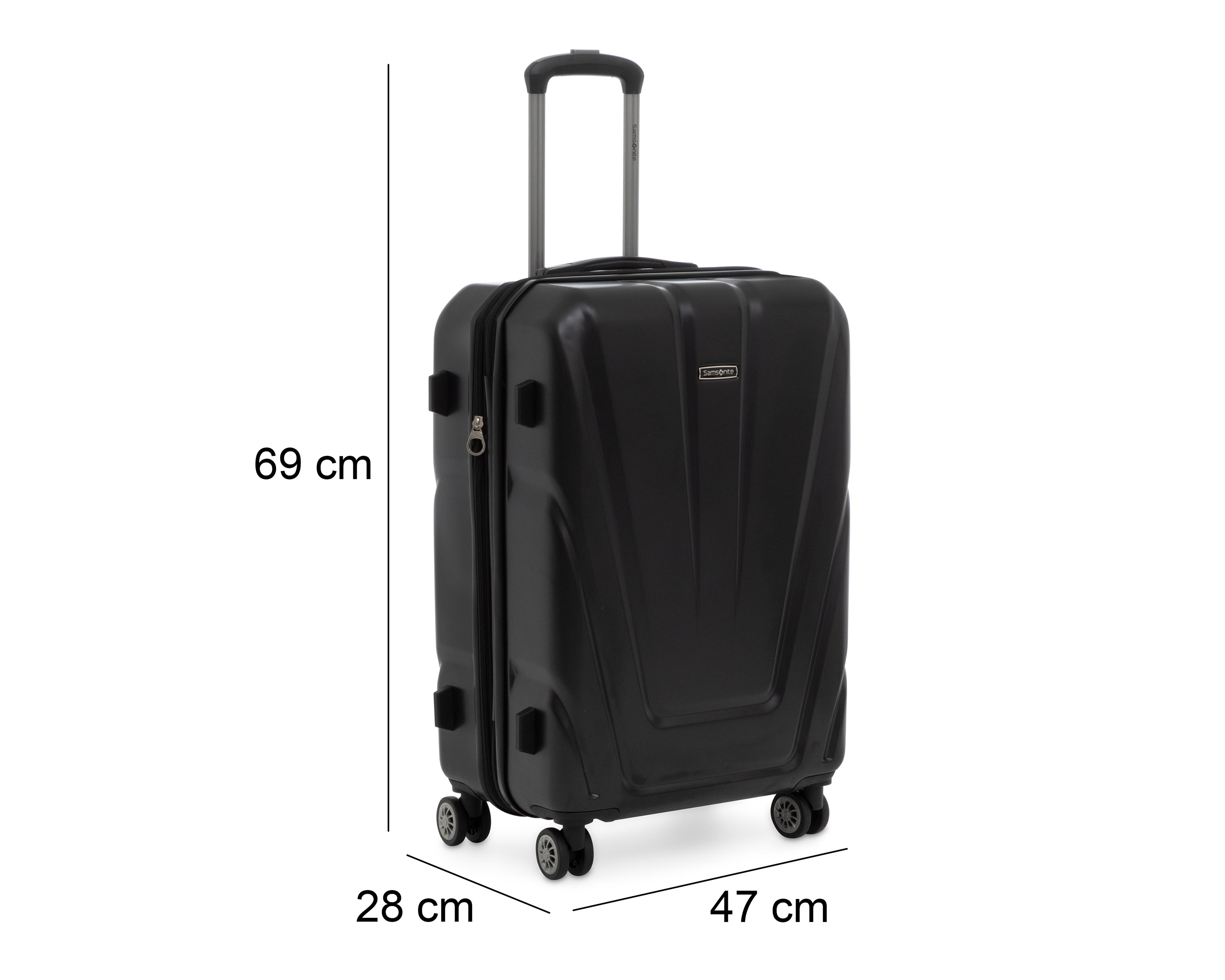 Foto 9 pulgar | Maleta Vertical Samsonite Vegas 24" Negra