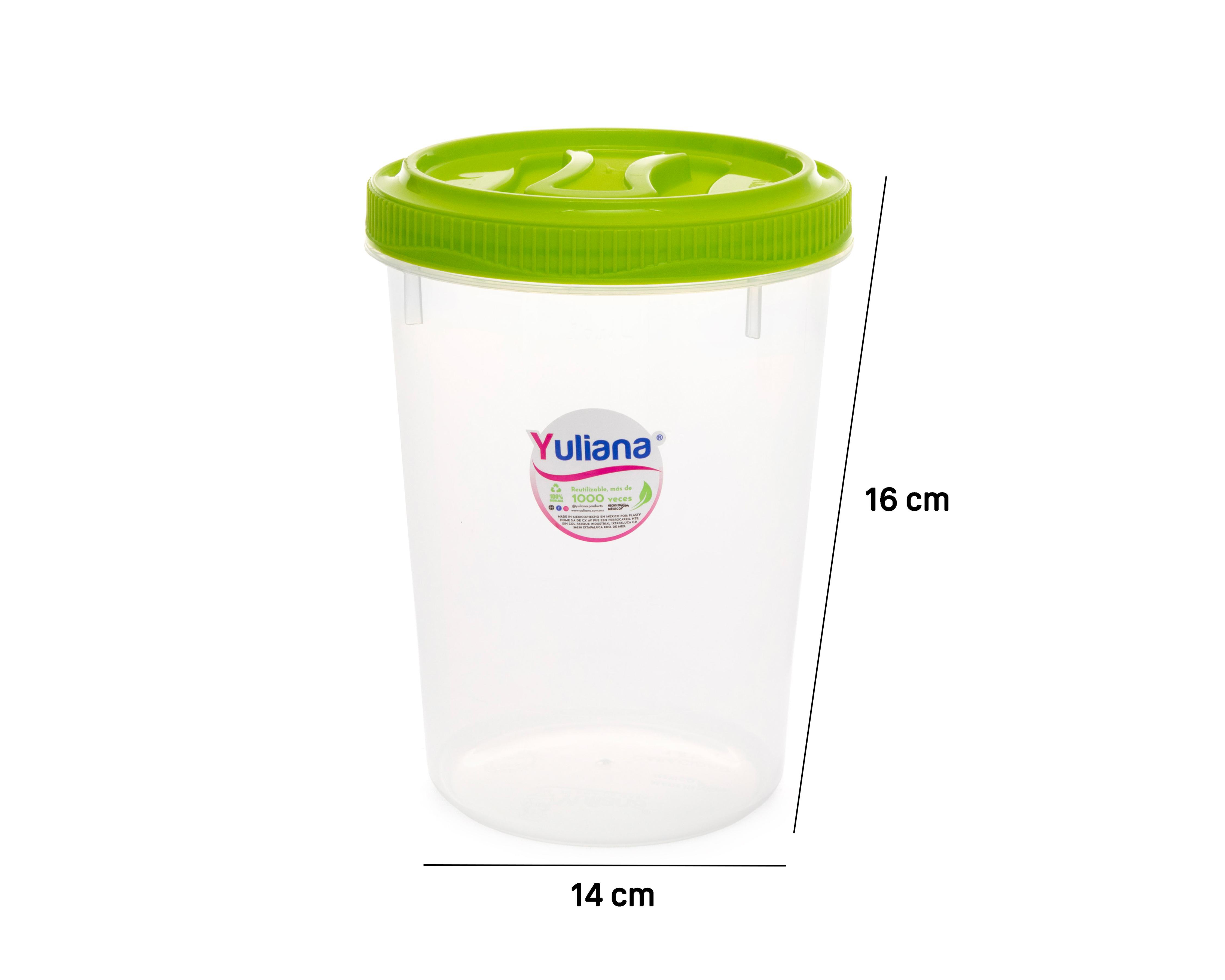 Foto 5 | Contenedor de Polipropileno Yuliana 1.5 L