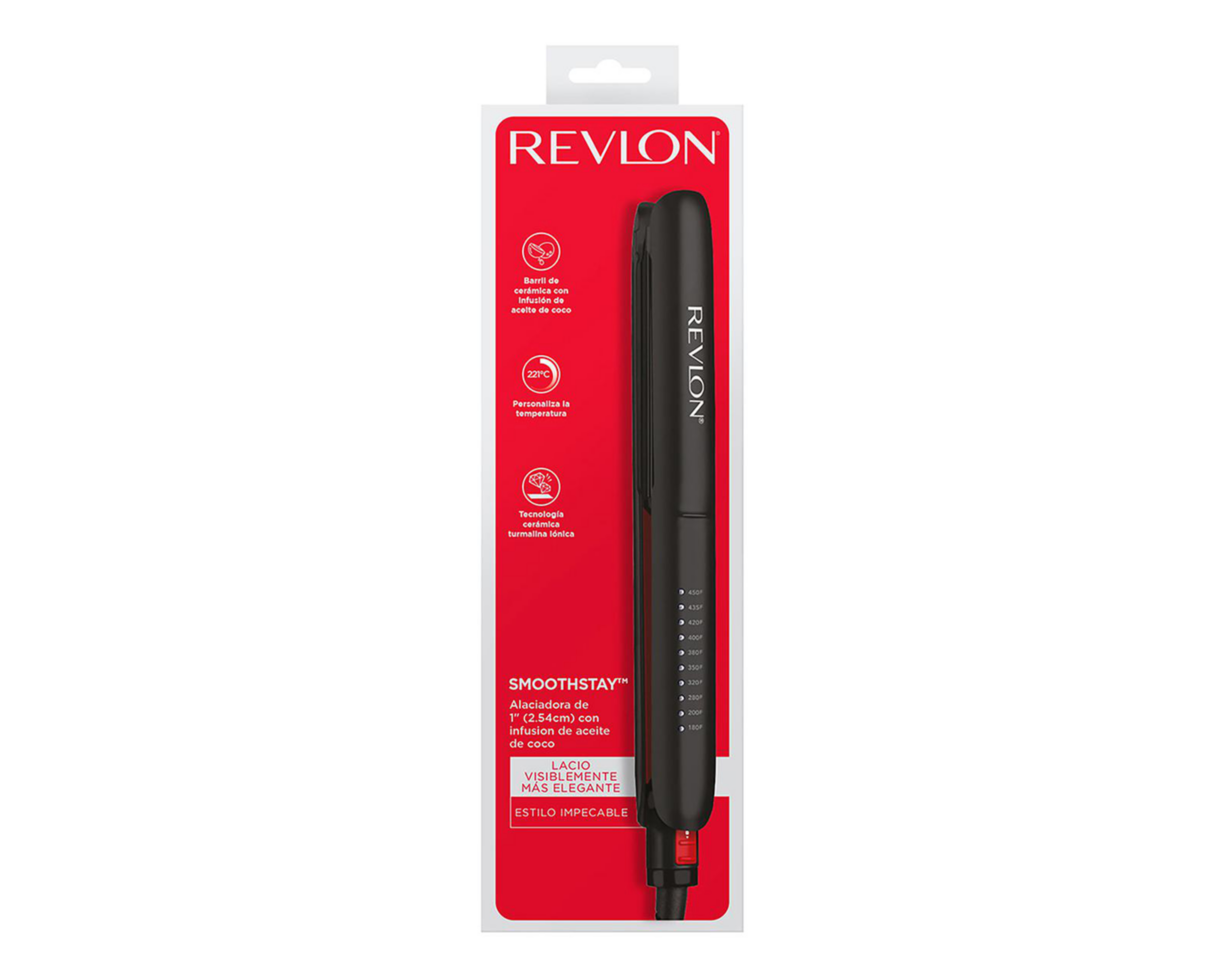 Foto 5 pulgar | Plancha de Cabello Revlon Smoothstay Cerámica