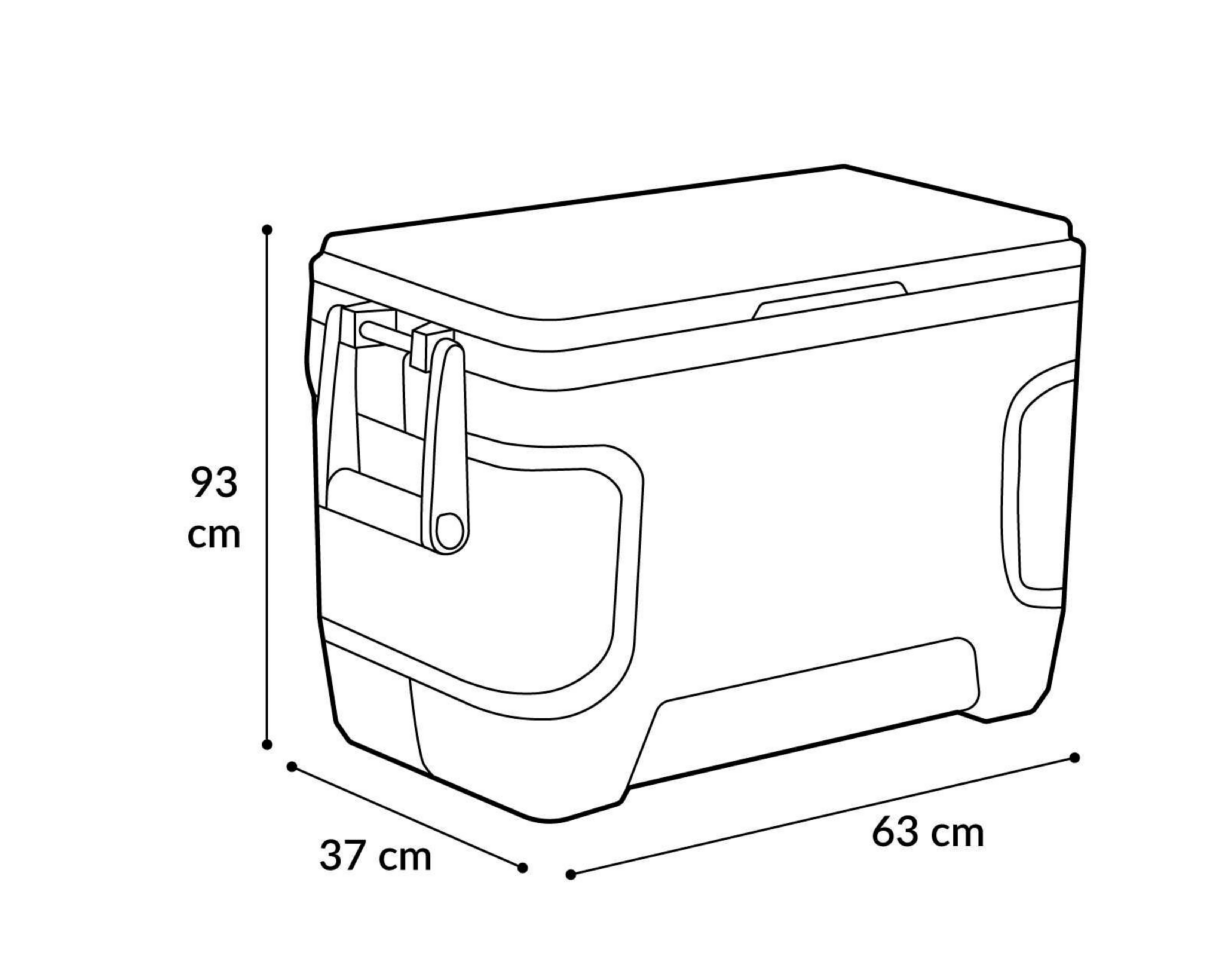 Foto 8 pulgar | Hielera Rubbermaid de 47.5 l