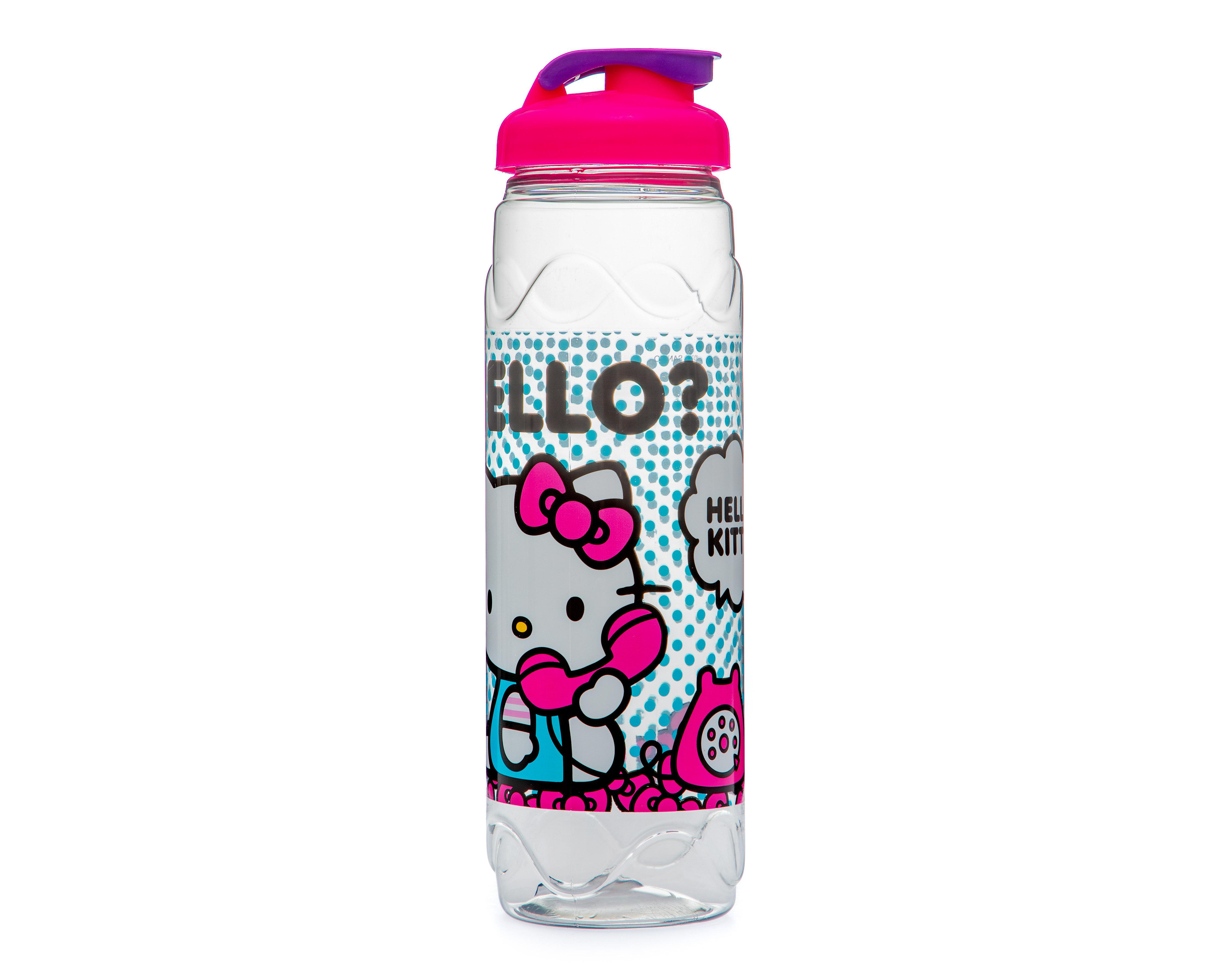 Foto 2 pulgar | Botella de Plástico Fun Kids Hello Kitty 870 ml