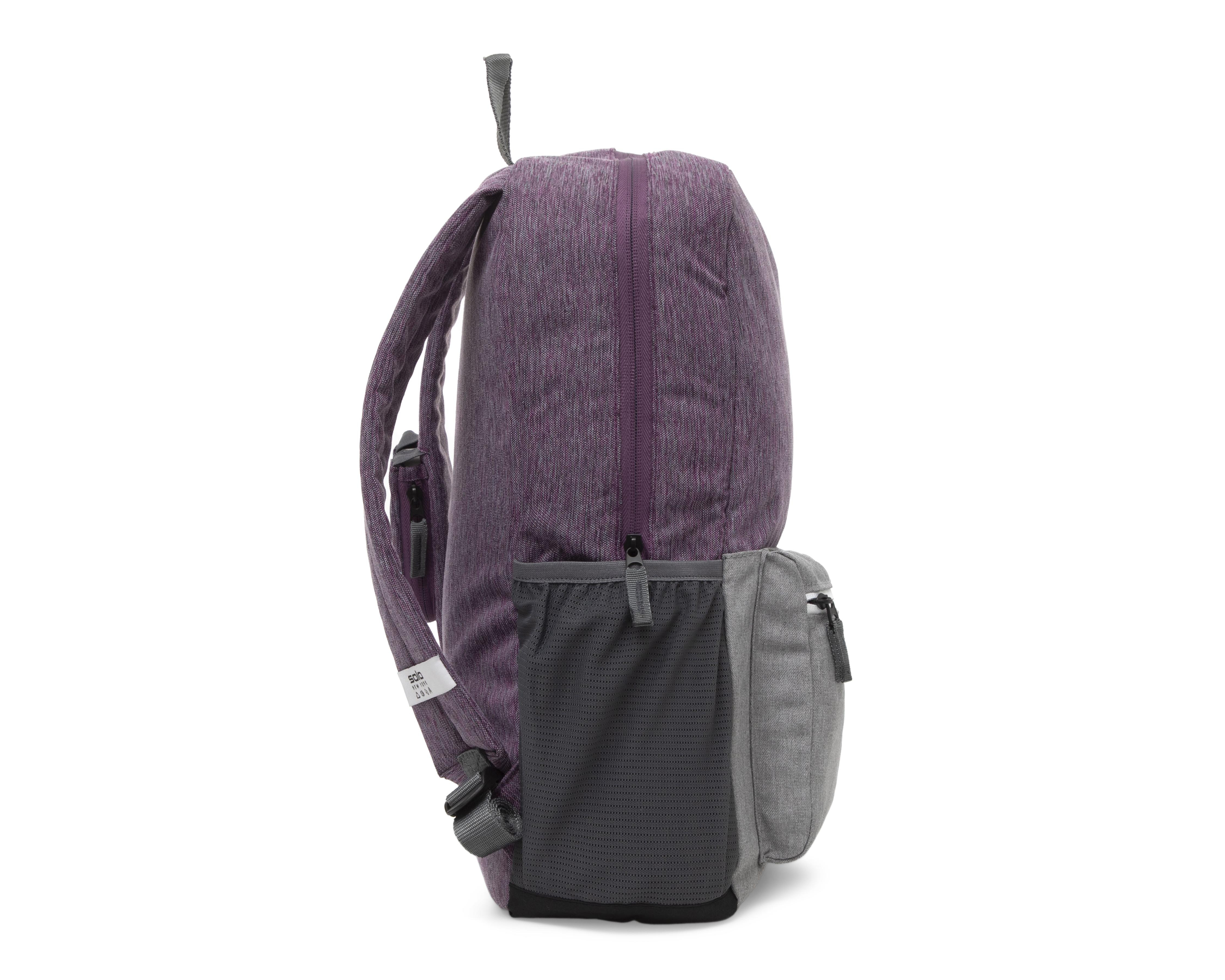 Foto 4 pulgar | Mochila para Laptop Solo UBN720-33 Morada