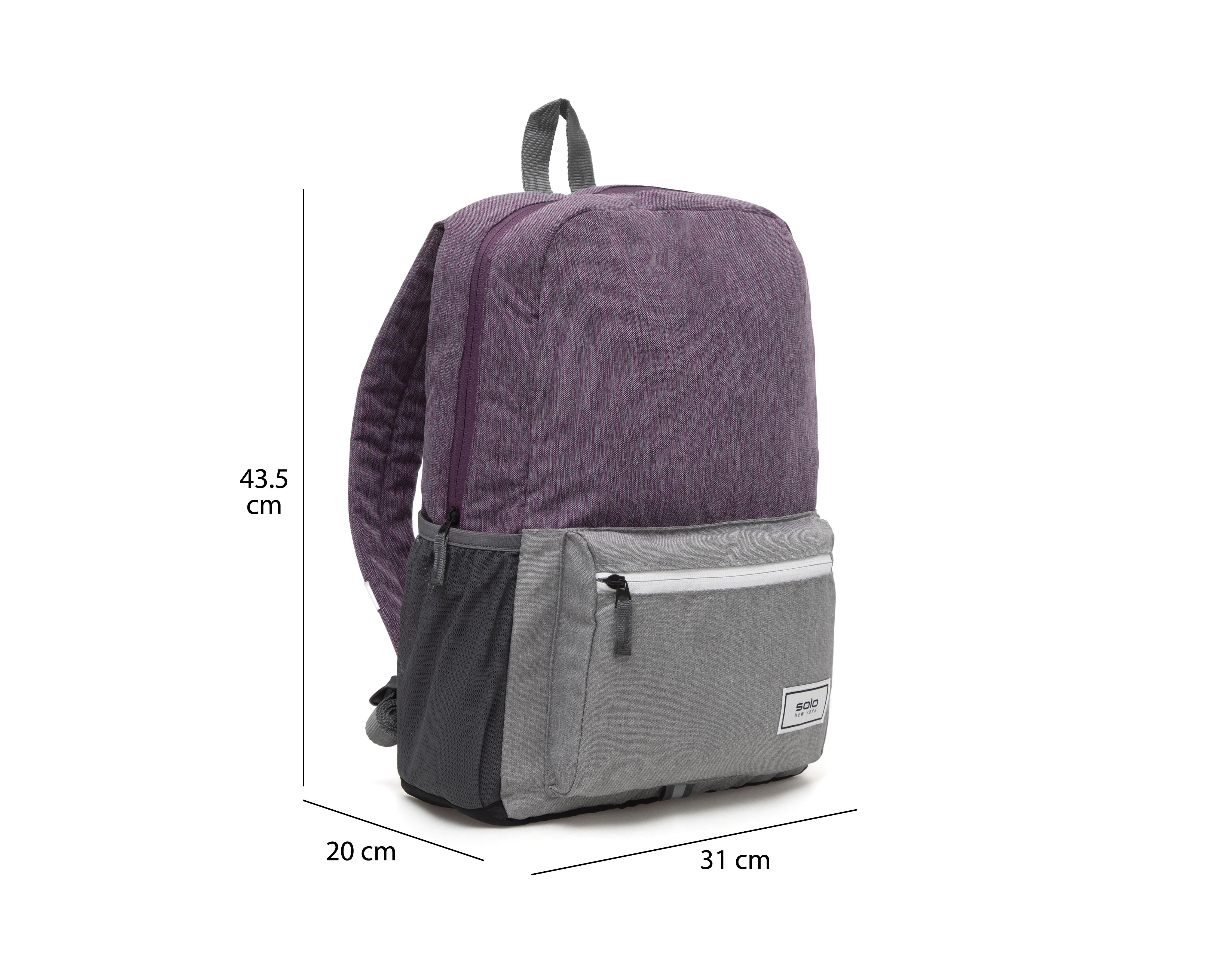 Foto 8 pulgar | Mochila para Laptop Solo UBN720-33 Morada