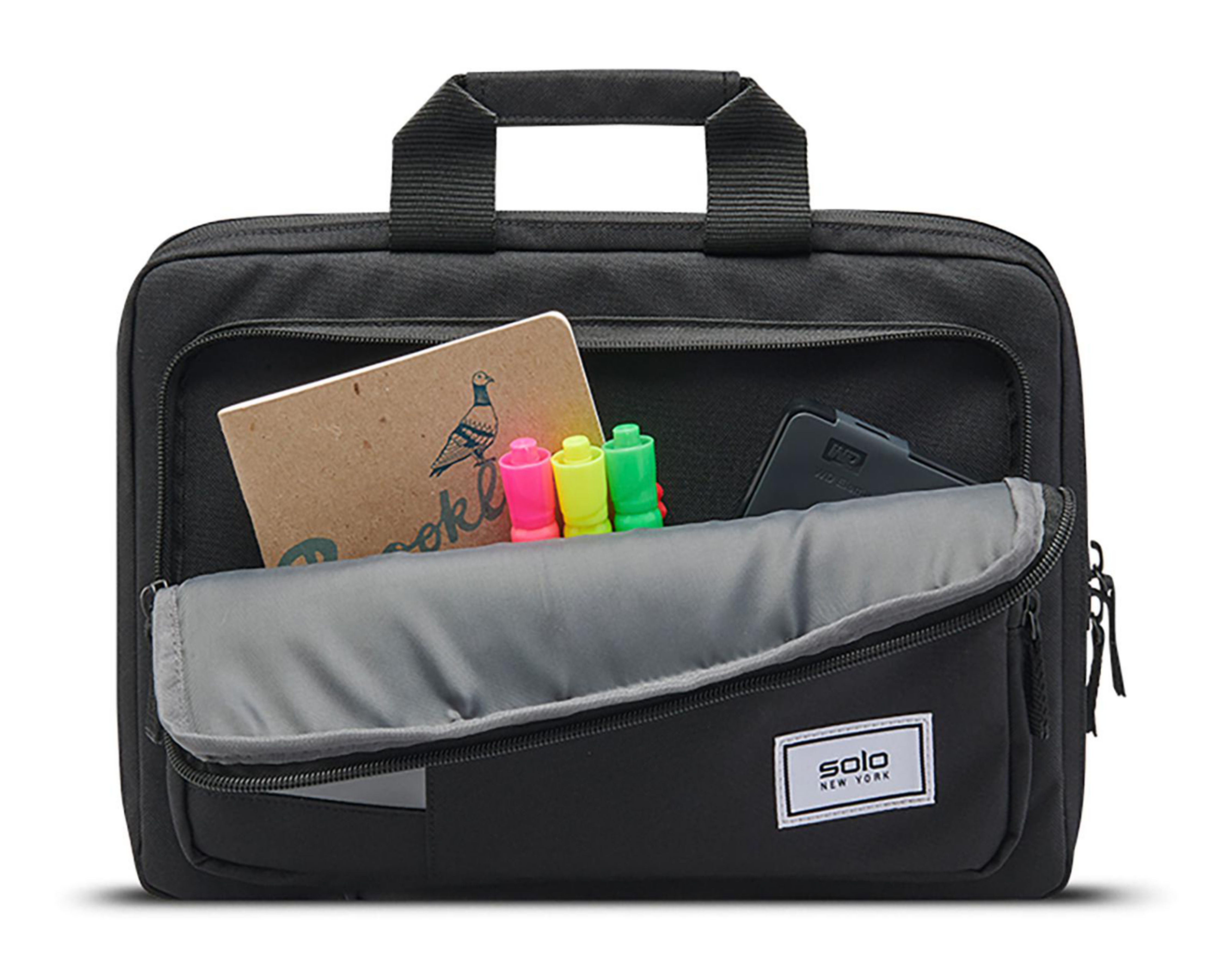 Foto 7 pulgar | Portafolio para Laptop Solo PRO153-4 Negro