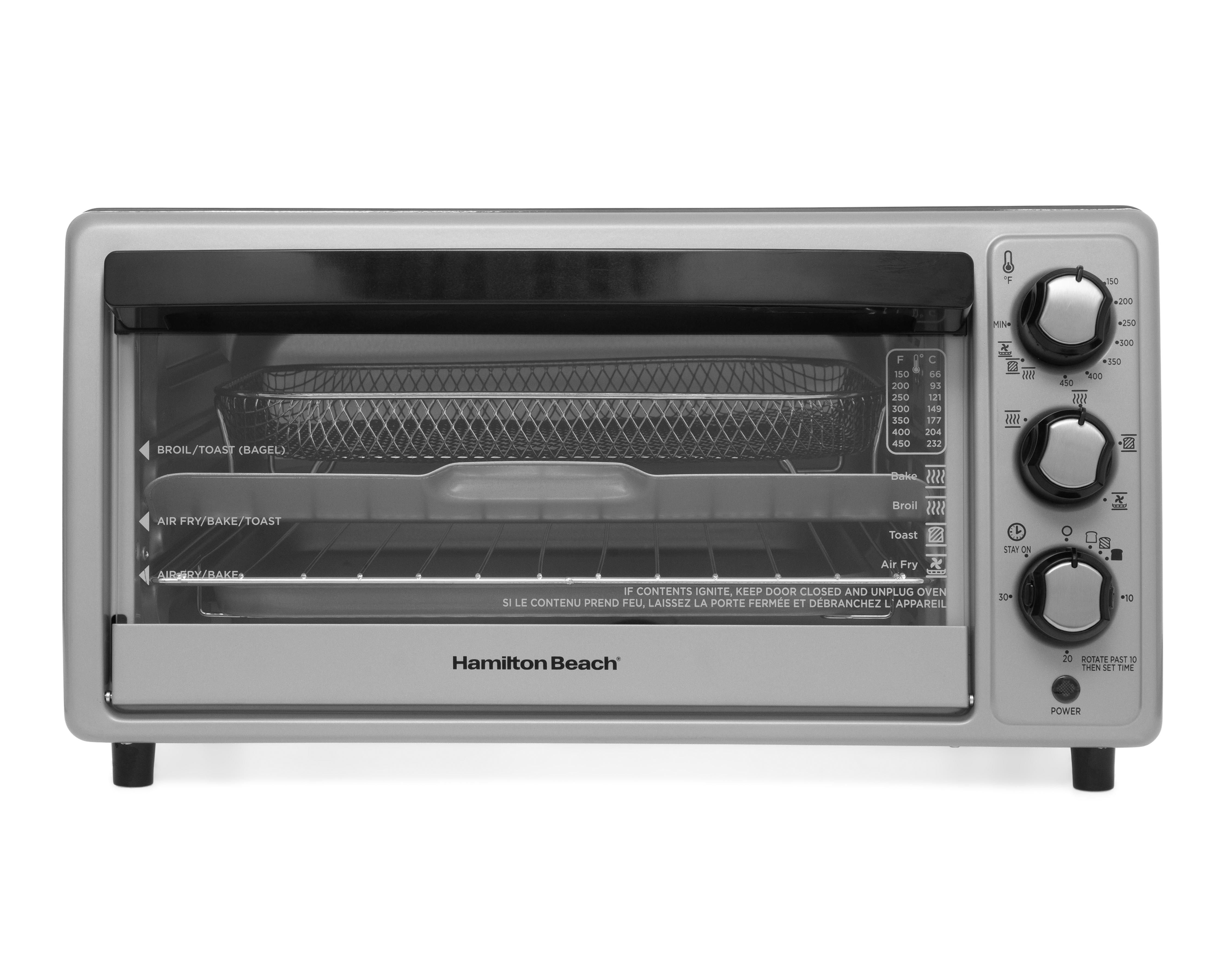 Horno Eléctrico Hamilton Beach 19.2 L