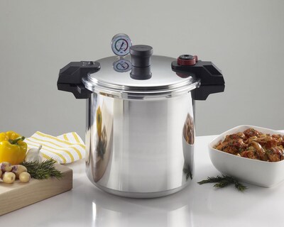 Foto 4 | Olla de Presión T-Fal 22 L de Aluminio