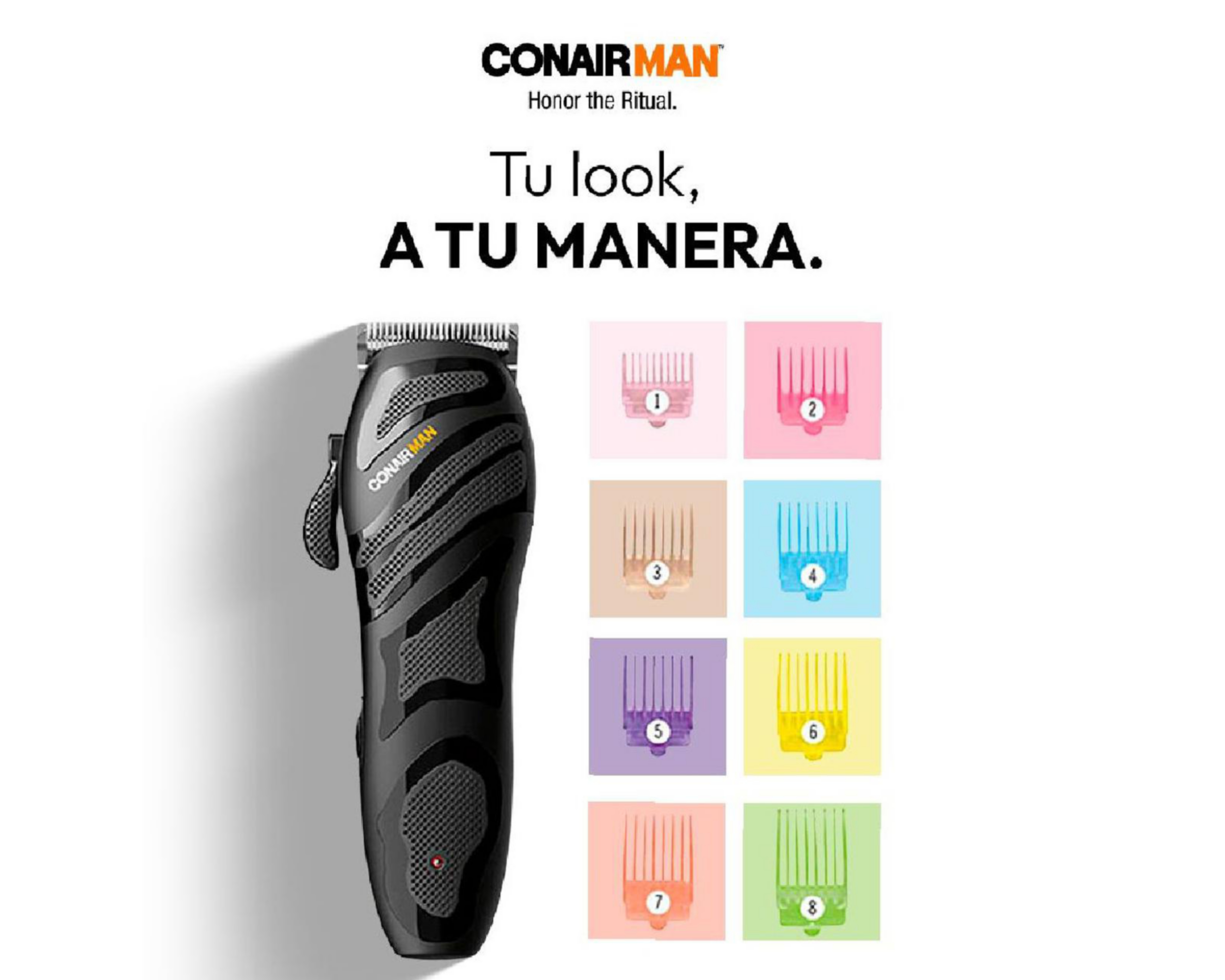 Foto 8 pulgar | Recortadora Conair Man Recargable de 5 Posiciones 18 Piezas