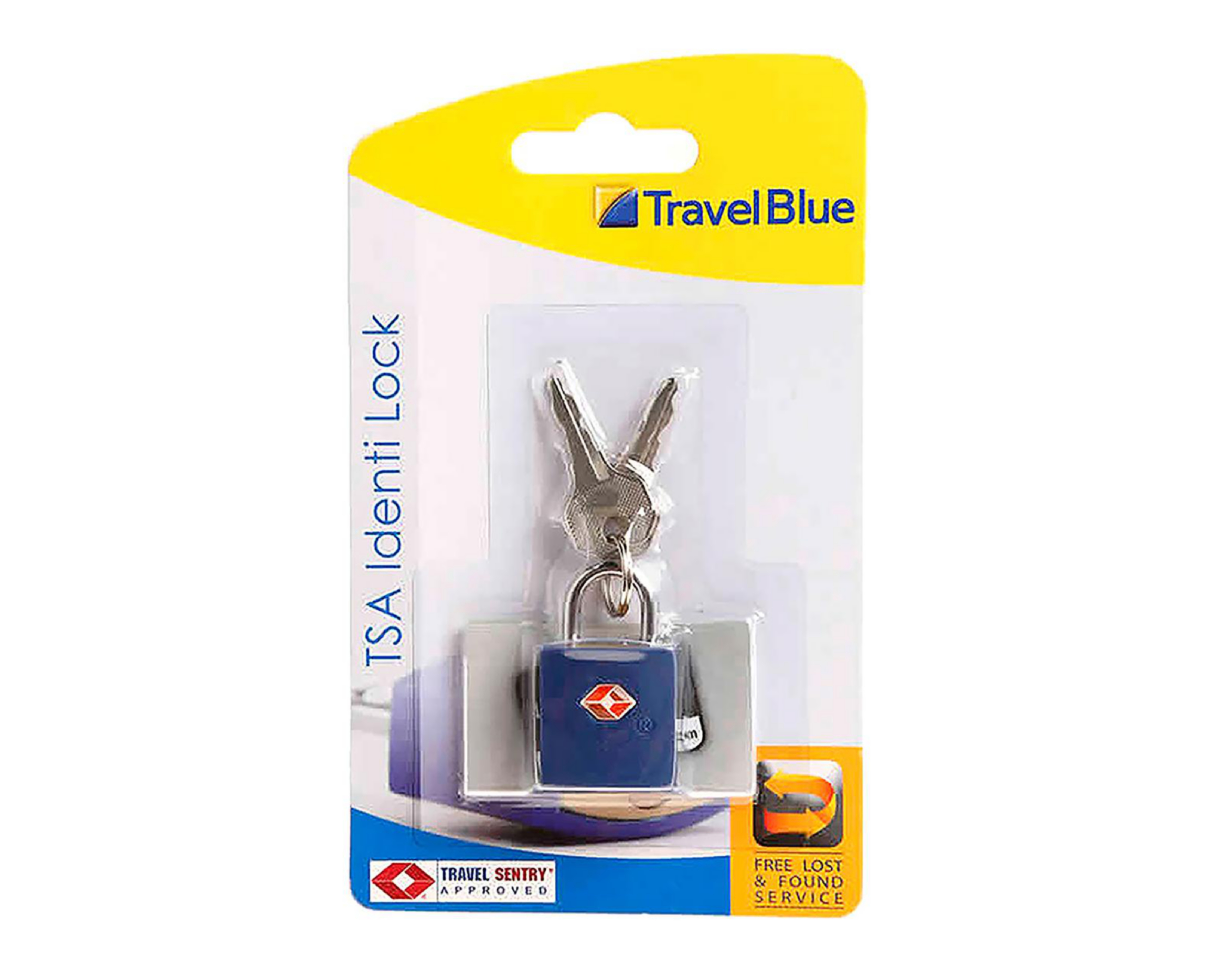 Foto 2 pulgar | Candado para Maleta Travel Blue Azul
