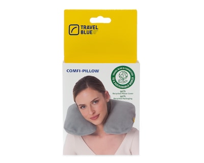 Foto 4 | Almohada de Viaje Travel Blue Gris