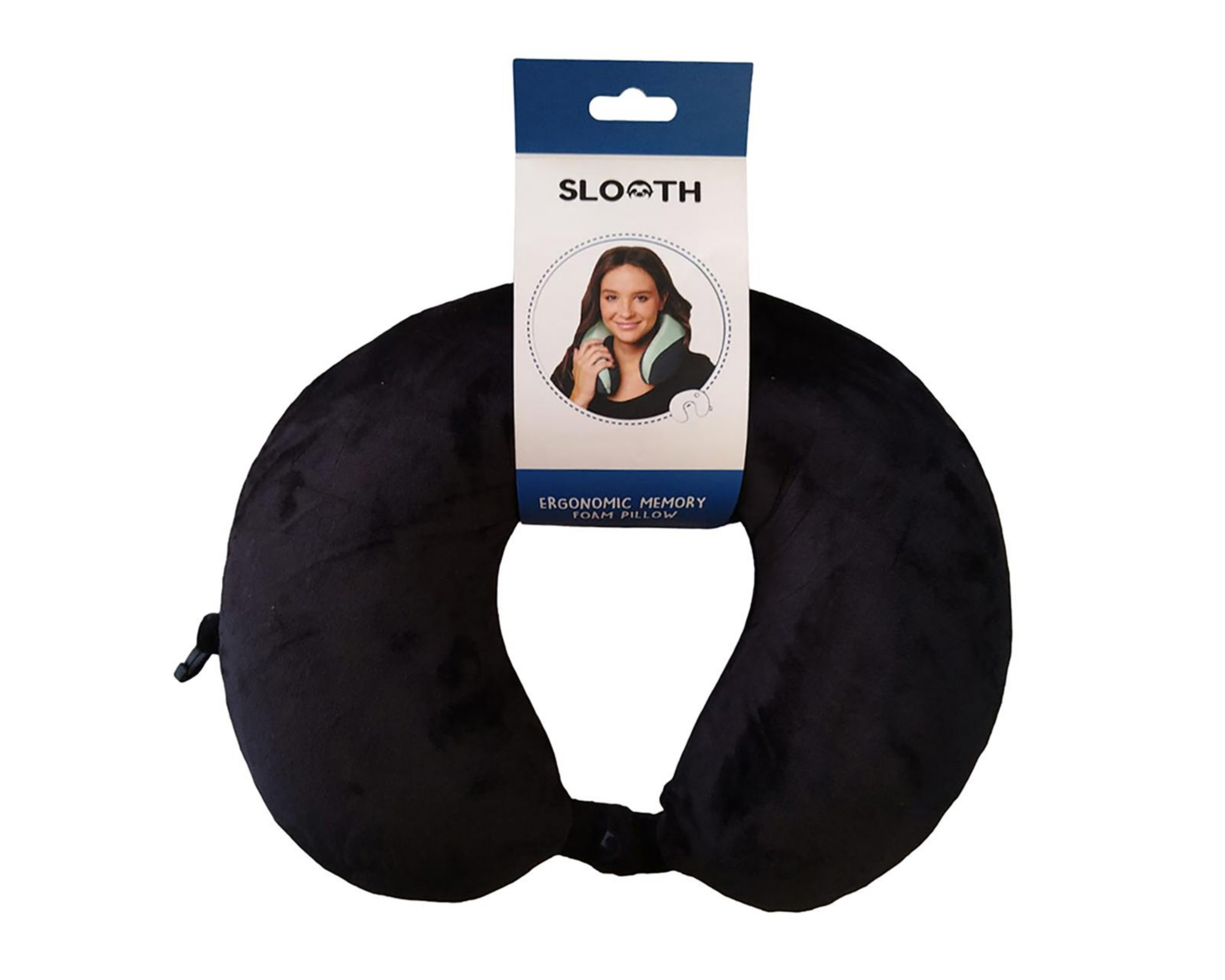 Almohada de Viaje Slooth Negra