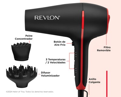 Foto 4 | Secadora de Cabello Revlon Smoothstay 2 Velocidades