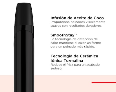 Foto 4 | Tenaza Revlon Smoothstay con Infusión de Aceite de Coco