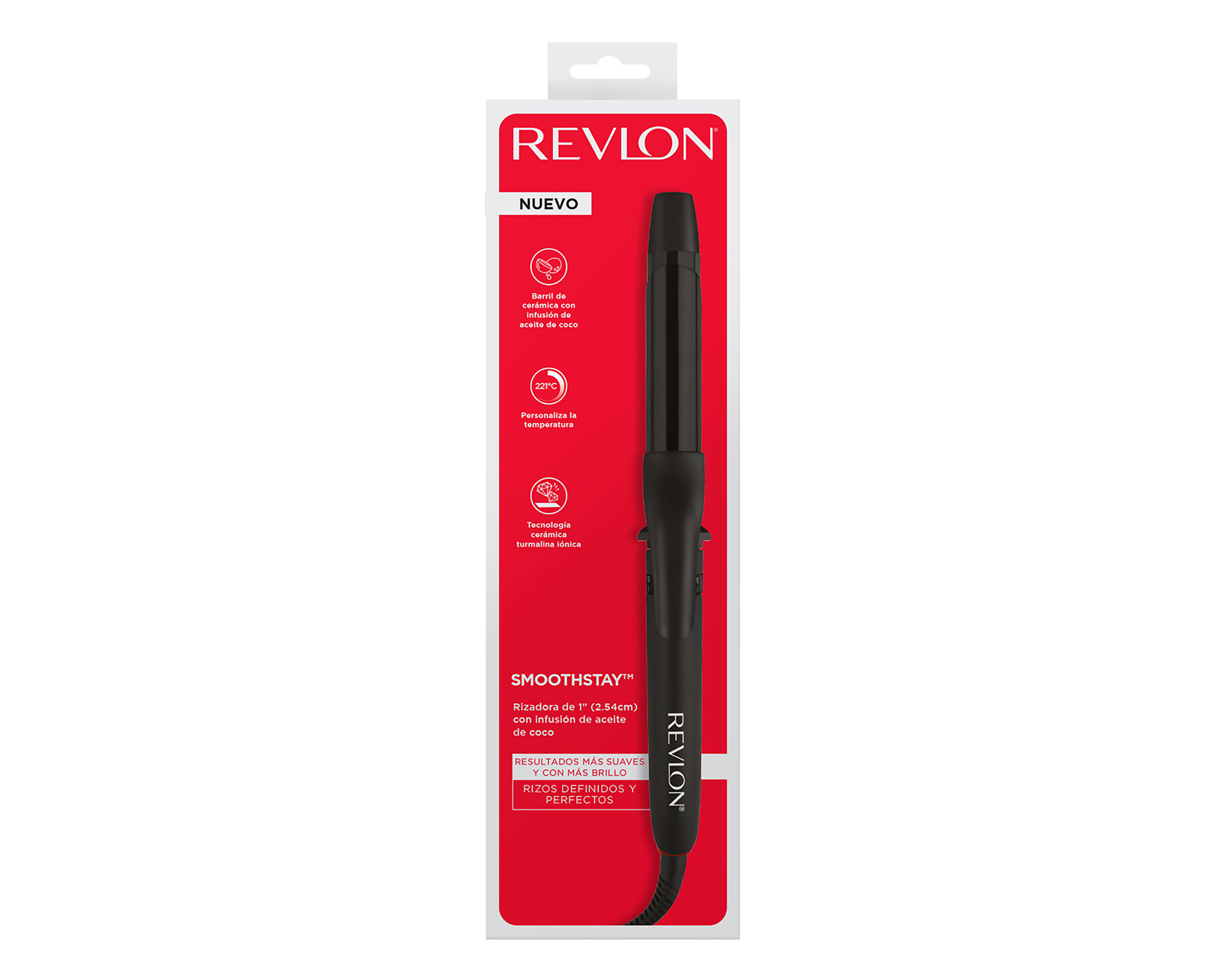 Foto 7 pulgar | Tenaza Revlon Smoothstay con Infusión de Aceite de Coco