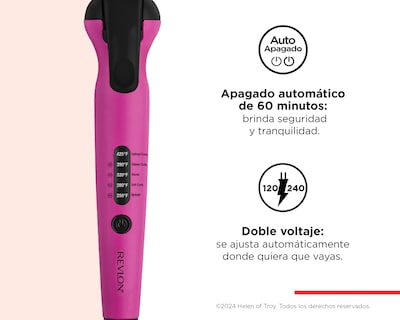 Foto 5 | Tenaza Revlon Color Protec de Cerámica
