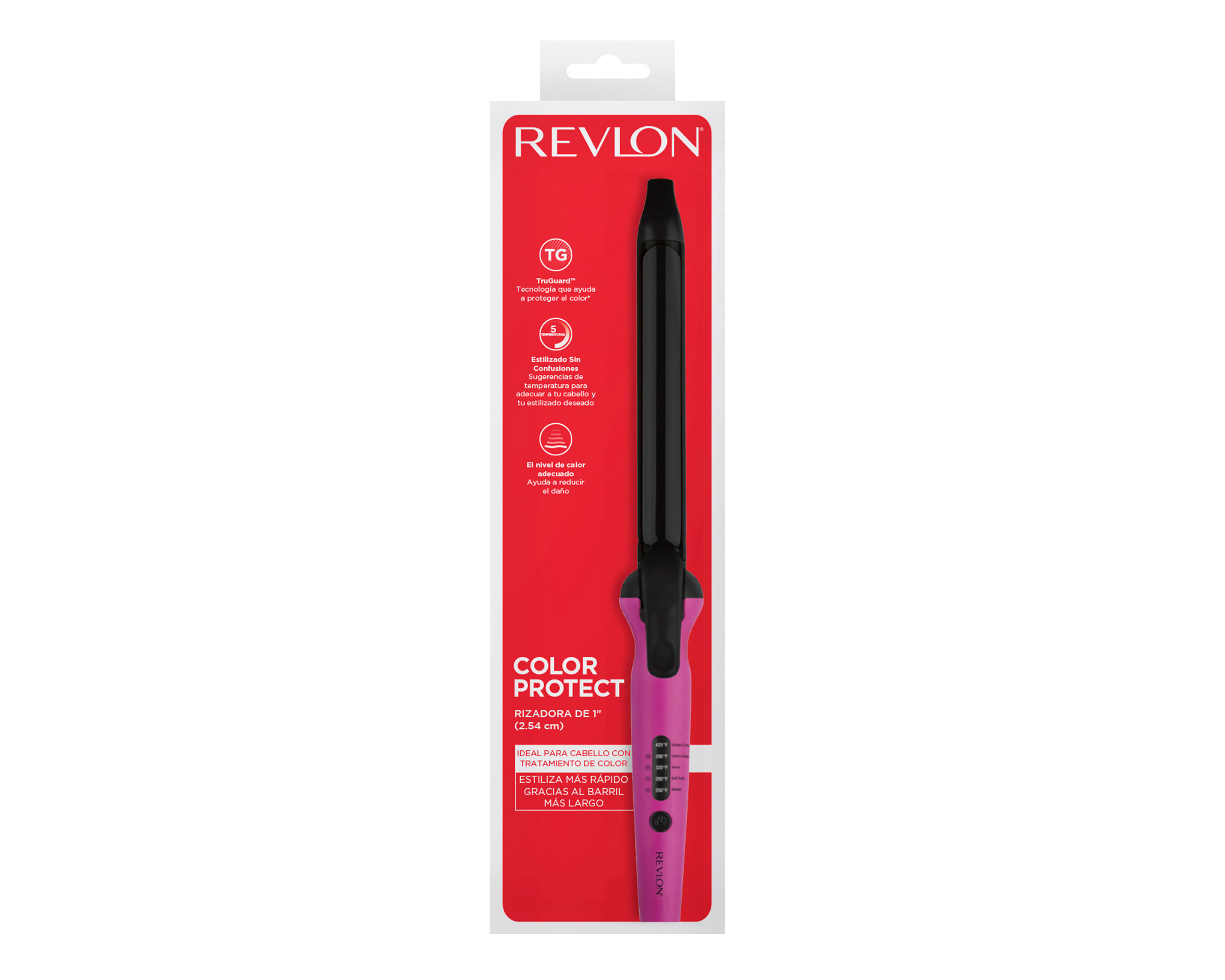 Foto 7 pulgar | Tenaza Revlon Color Protec de Cerámica