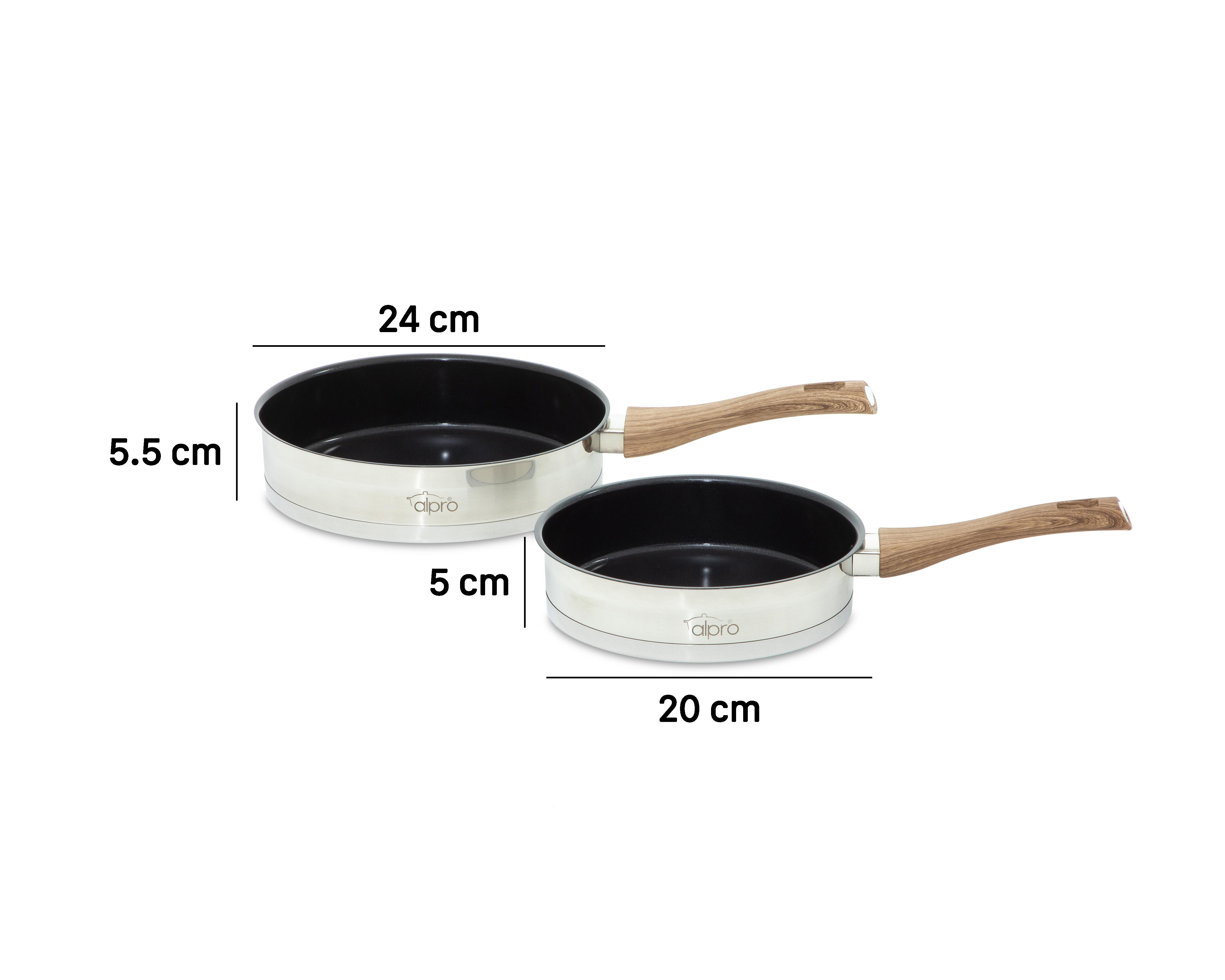 Foto 9 pulgar | Batería de Cocina Alpro Luxus 10 Piezas de Acero