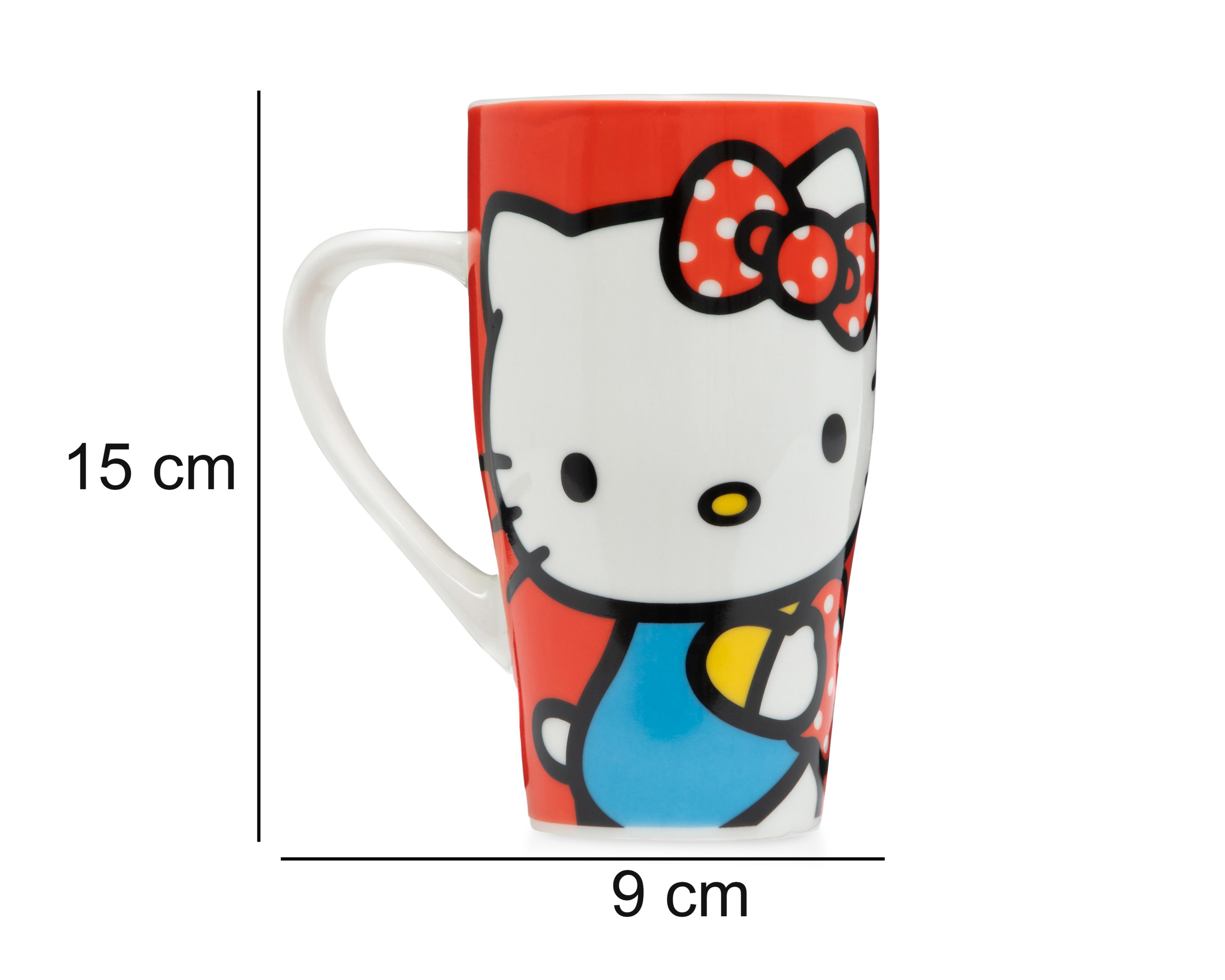 Foto 5 pulgar | Taza de Porcelana Fun Kids Hello Kitty 600 ml